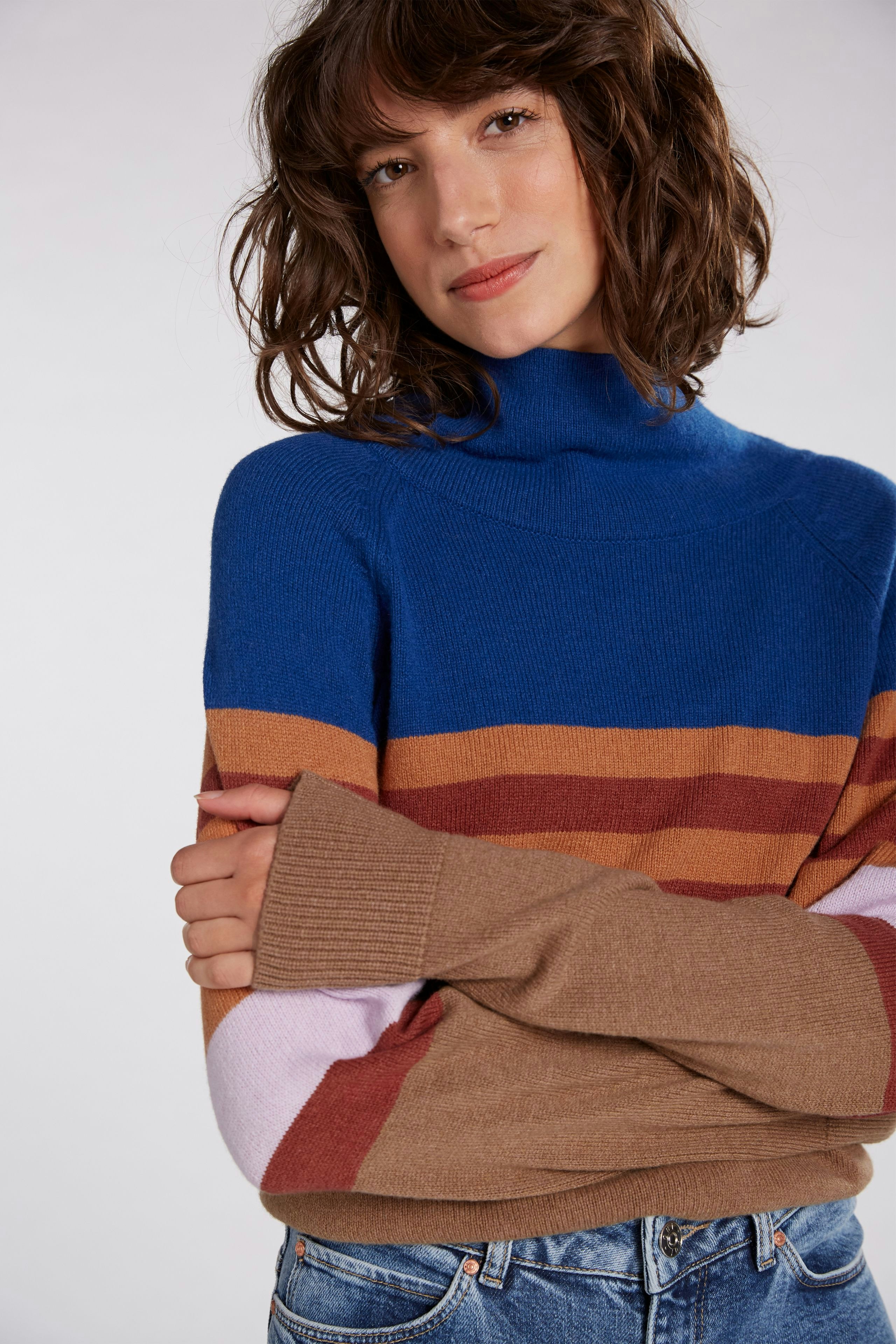 Bild 6 von Pullover - dark camel blue in dark camel blue | Oui