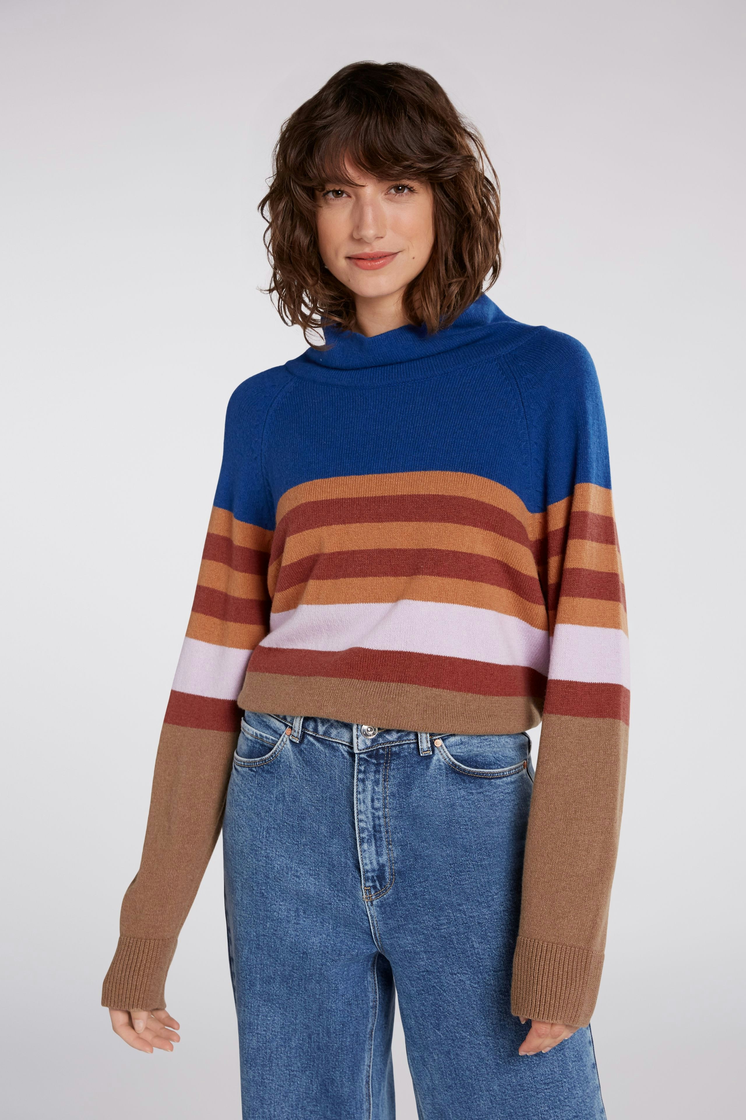 Bild 7 von Pullover - dark camel blue in dark camel blue | Oui