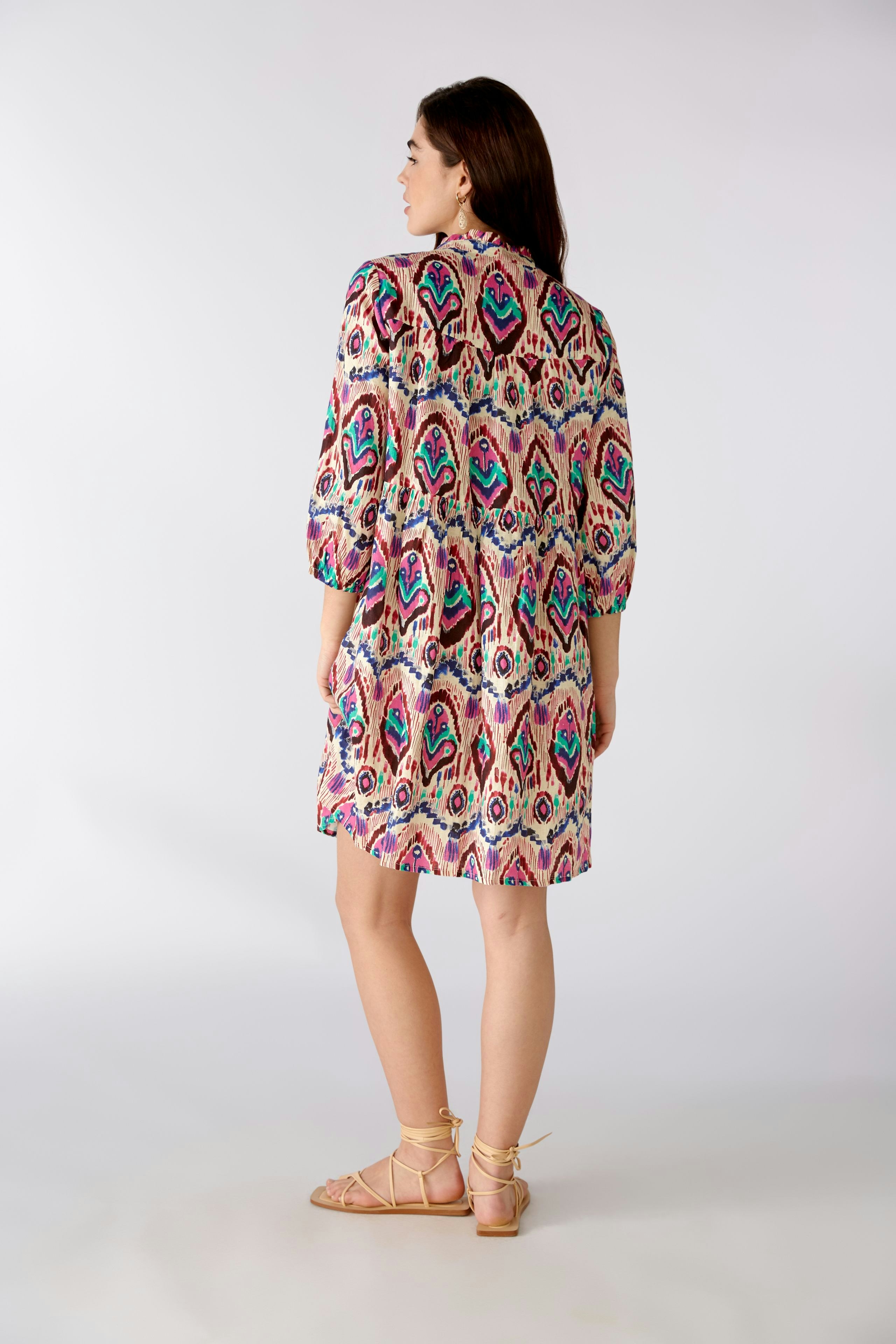 Bild 4 von Linen dress - pink rose in pink rose | Oui