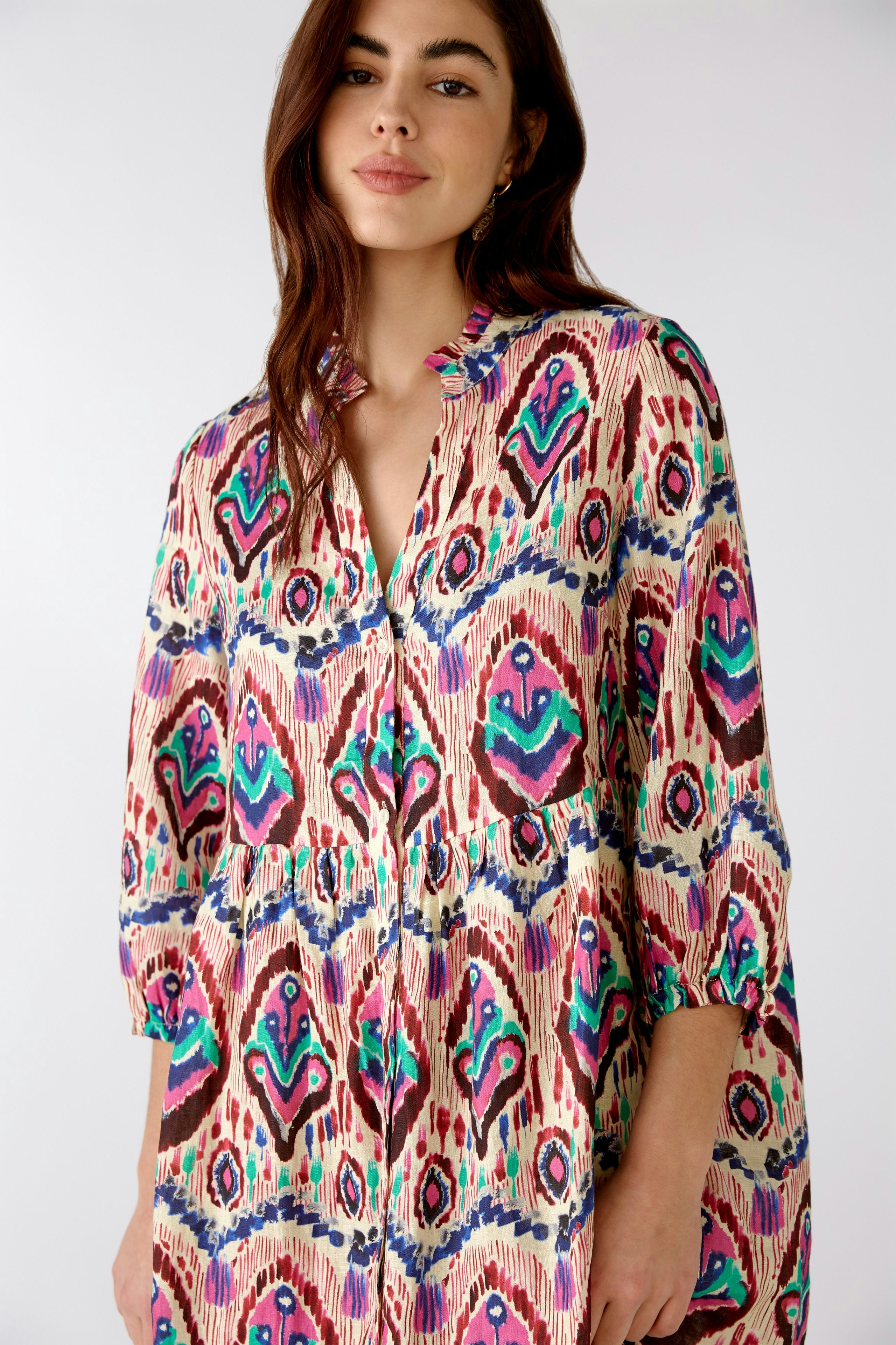 Bild 5 von Linen dress - pink rose in pink rose | Oui