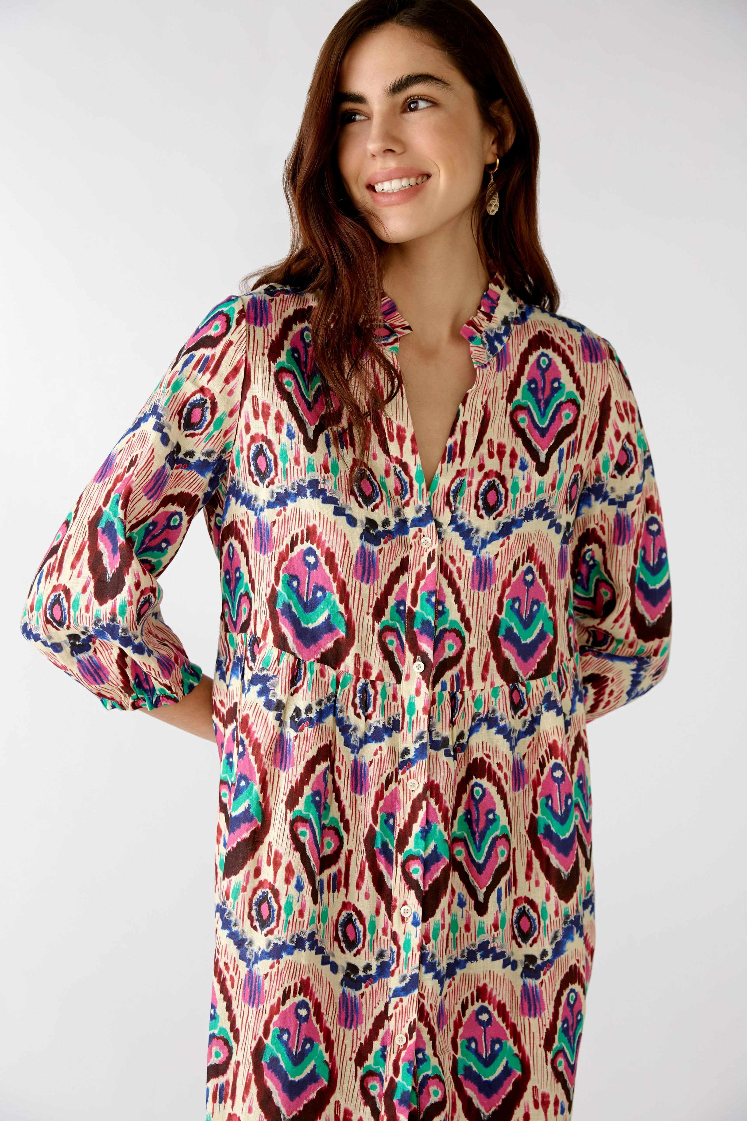 Bild 6 von Linen dress - pink rose in pink rose | Oui