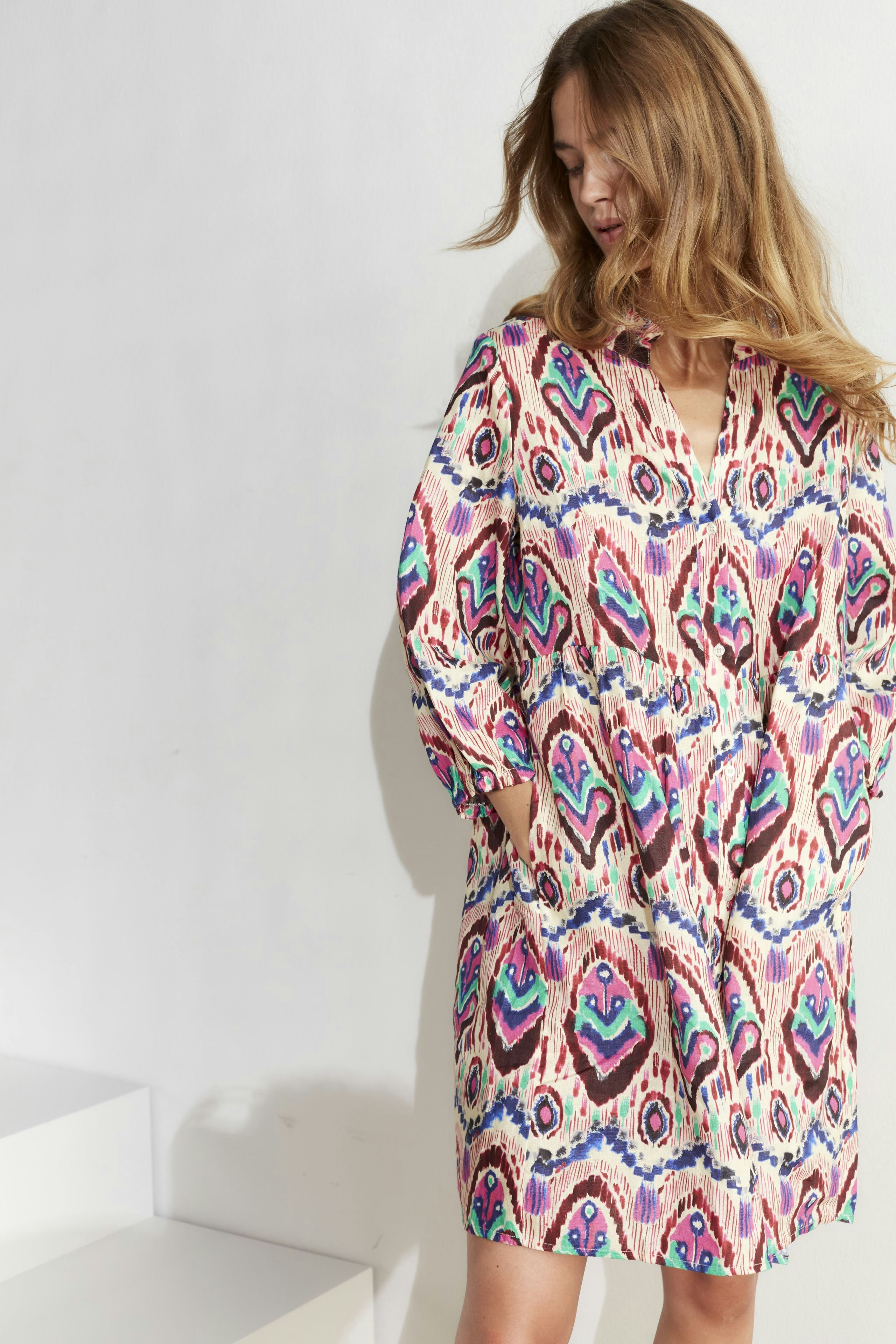 Bild 1 von Linen dress - pink rose in pink rose | Oui