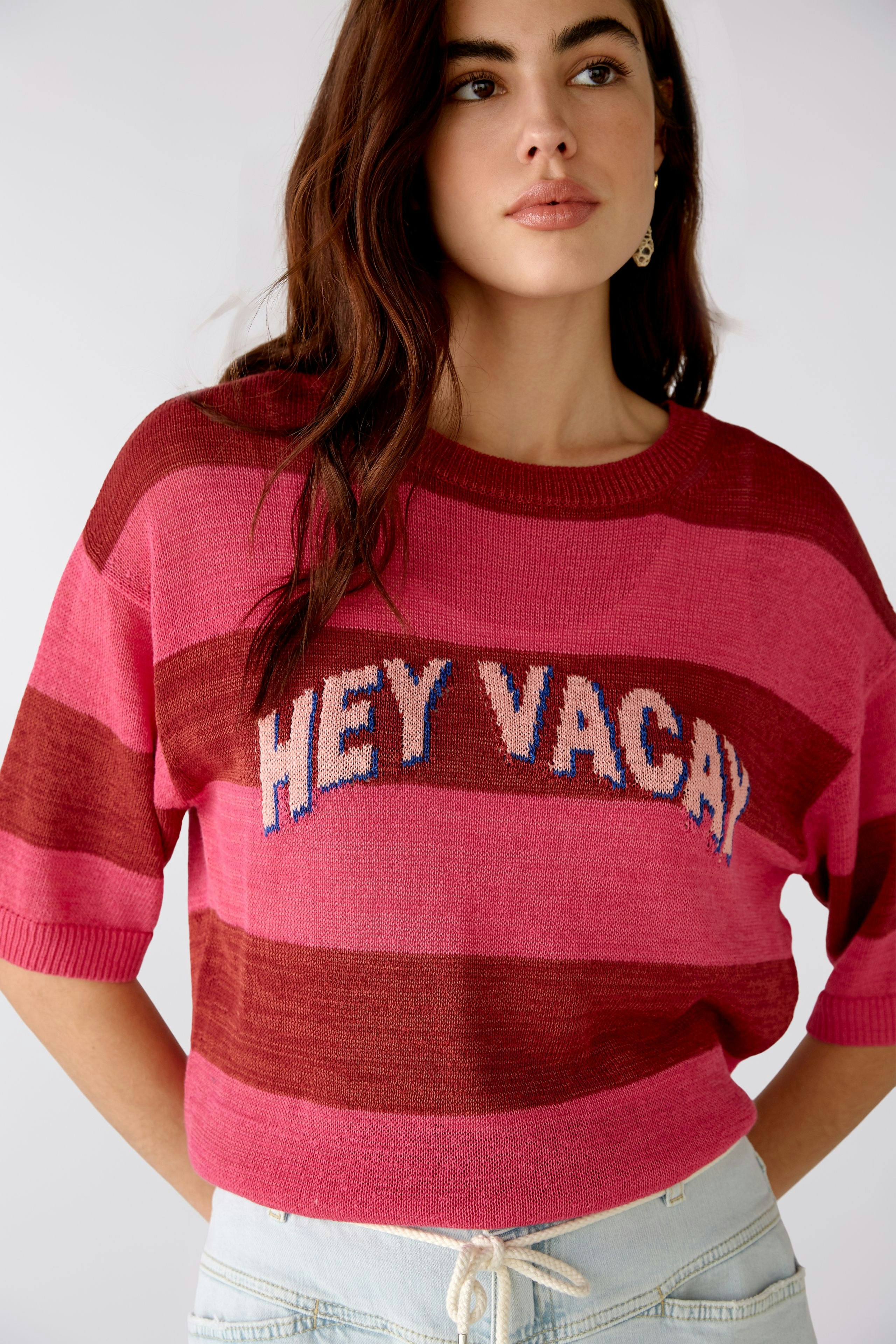 Bild 6 von Short-sleeve pullover - pink rose in pink rose | Oui