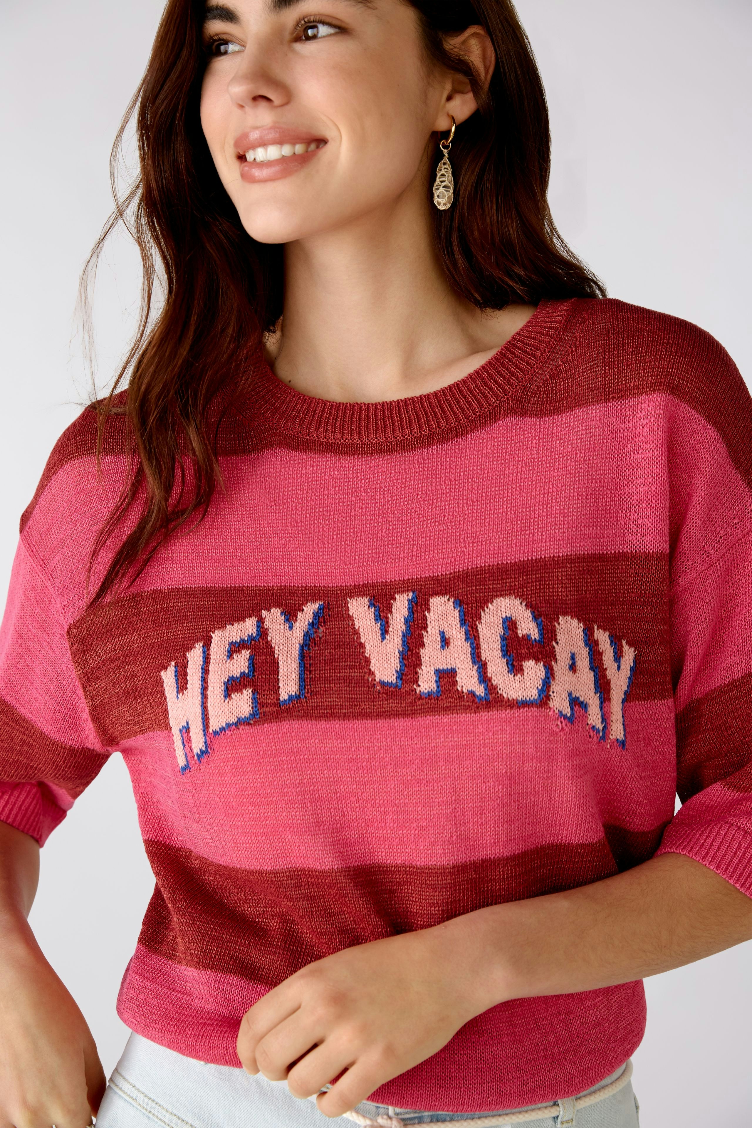 Bild 7 von Short-sleeve pullover - pink rose in pink rose | Oui