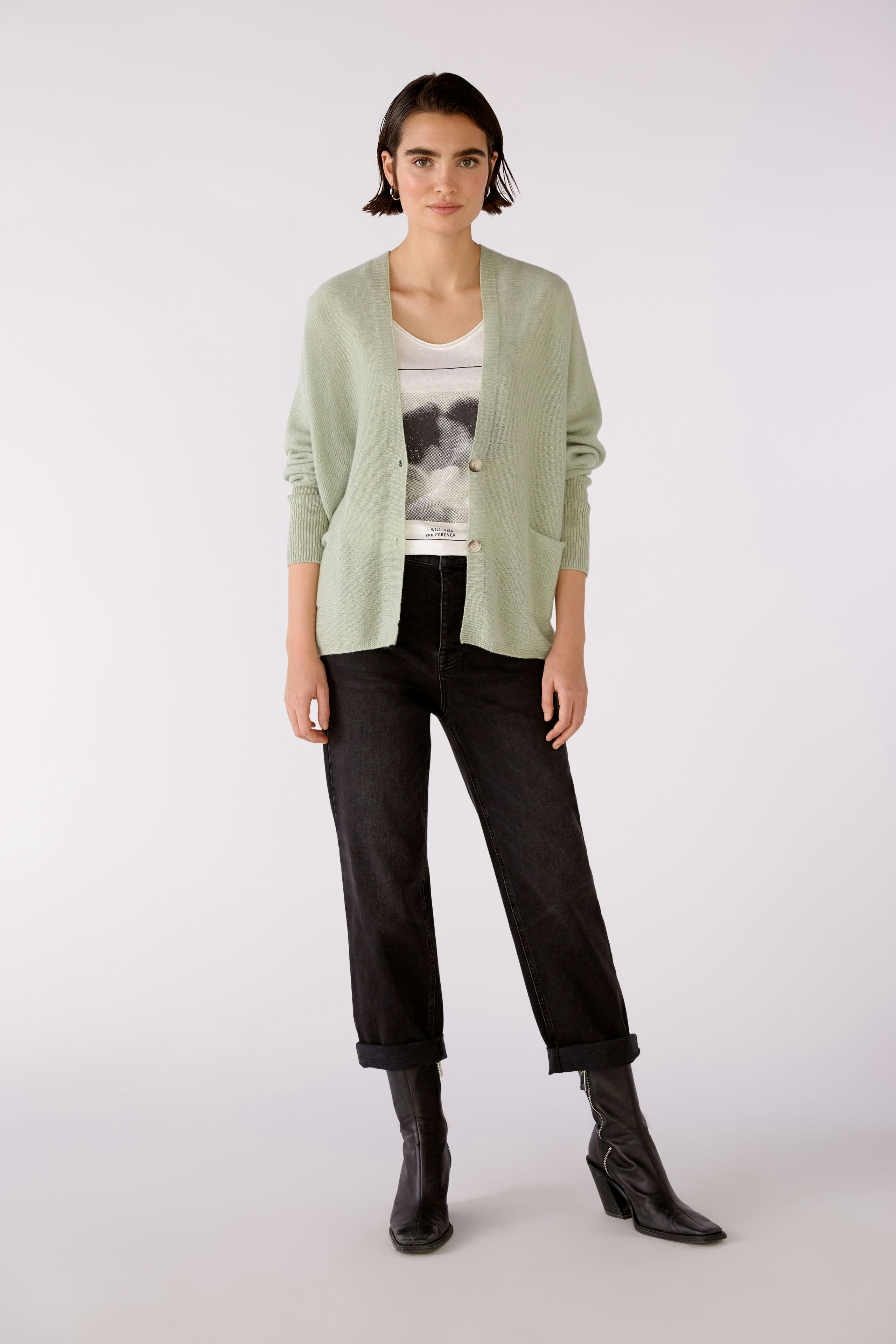 Bild 2 von Cardigan - salvia in salvia | Oui