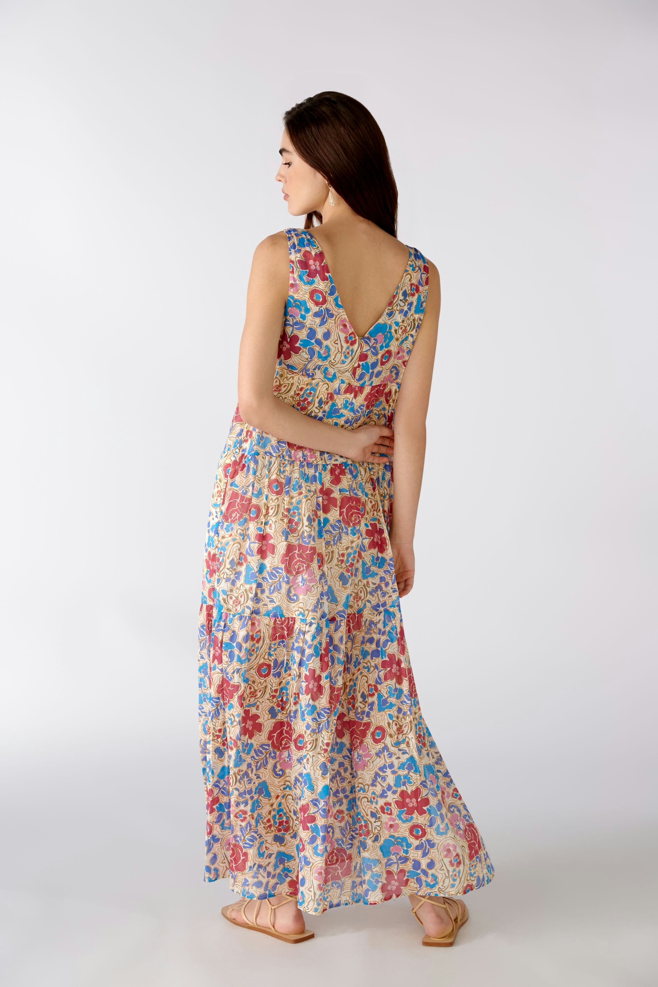 Bild 4 von Maxi dress - white blue in white blue | Oui