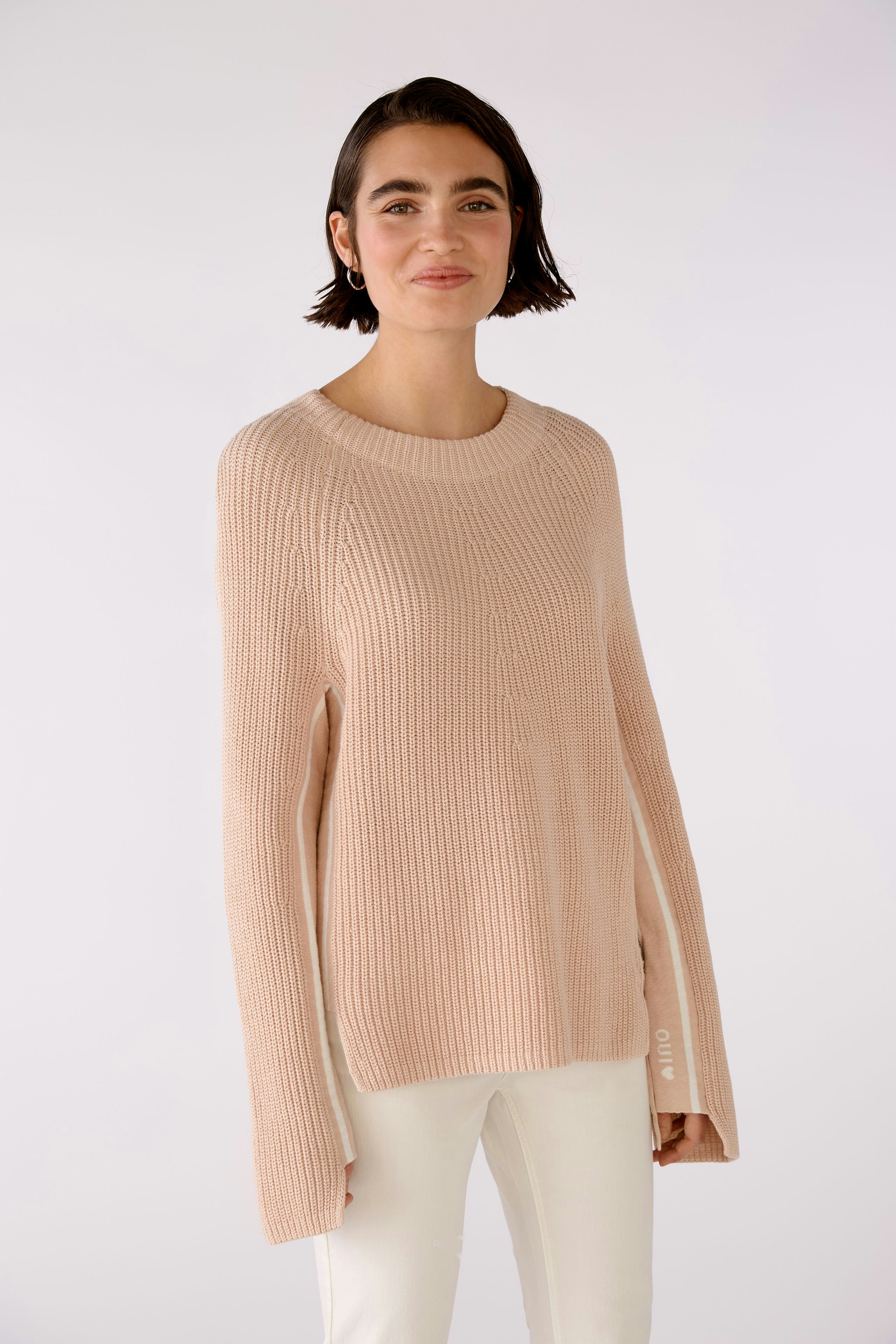 Bild 3 von RUBI Pullover - pink white in pink white | Oui