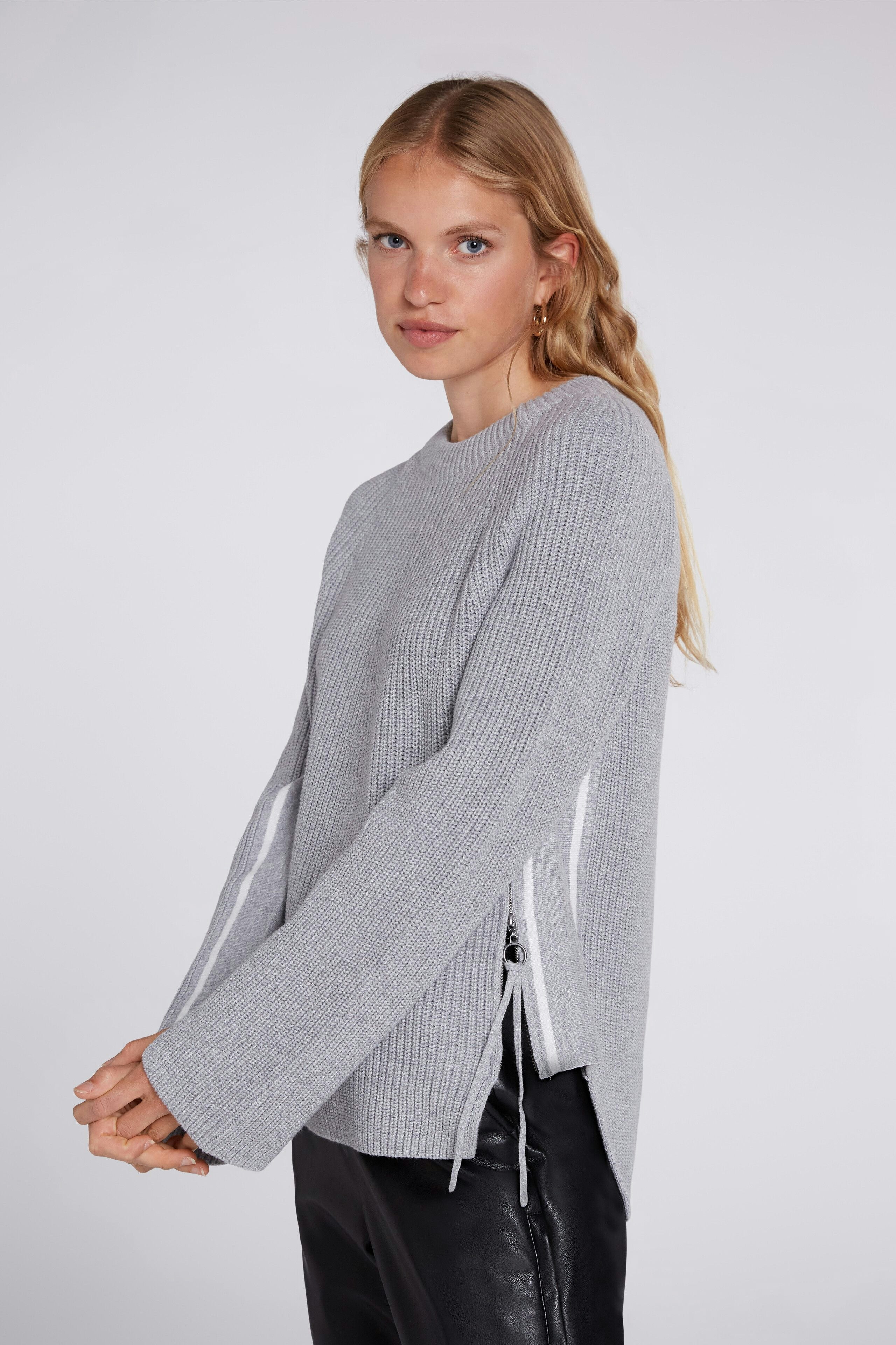 Bild 6 von RUBI Pullover - light grey white in light grey white | Oui