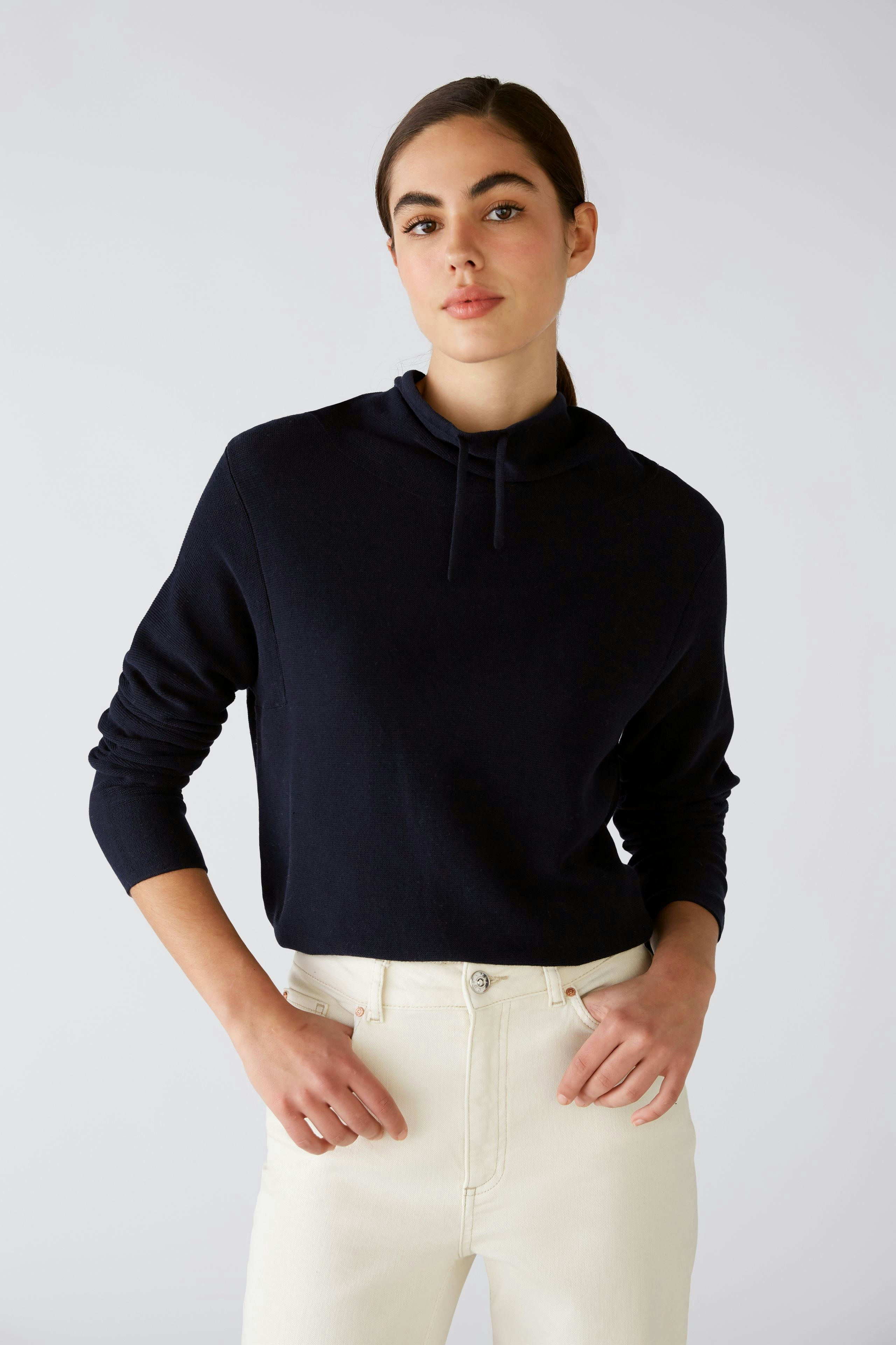 Bild 2 von KEIKO Pullover - darkblue in darkblue | Oui