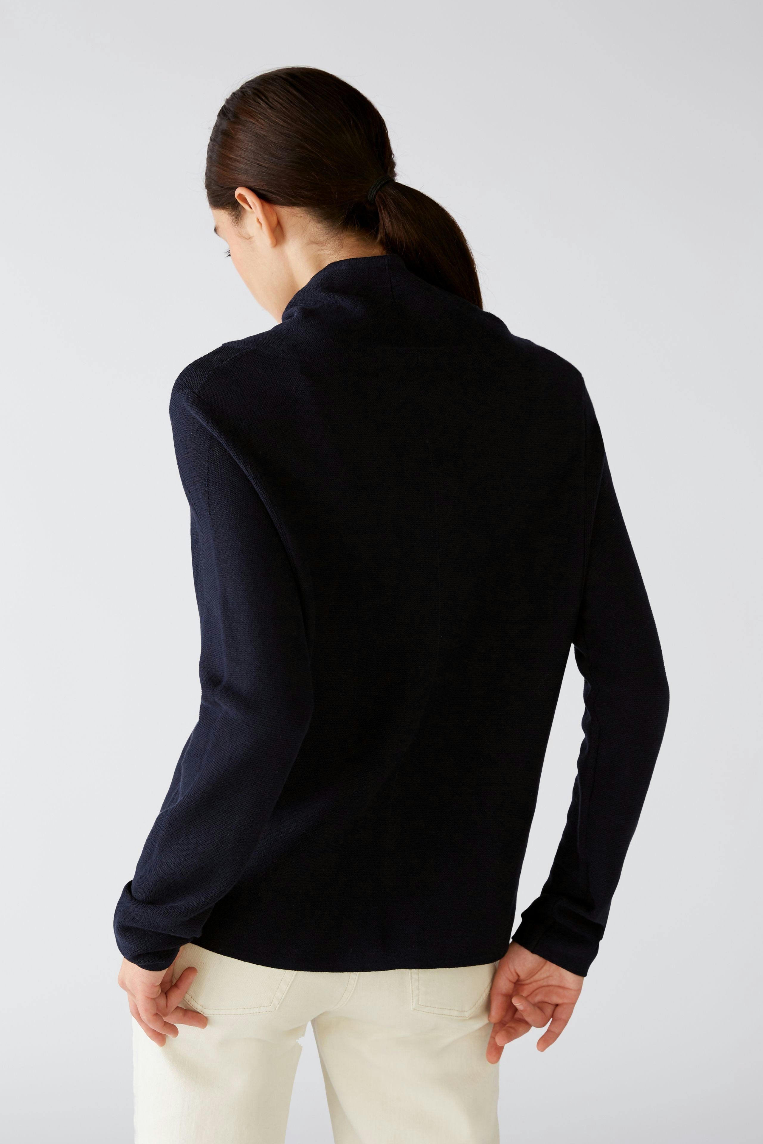 Bild 3 von KEIKO Pullover - darkblue in darkblue | Oui