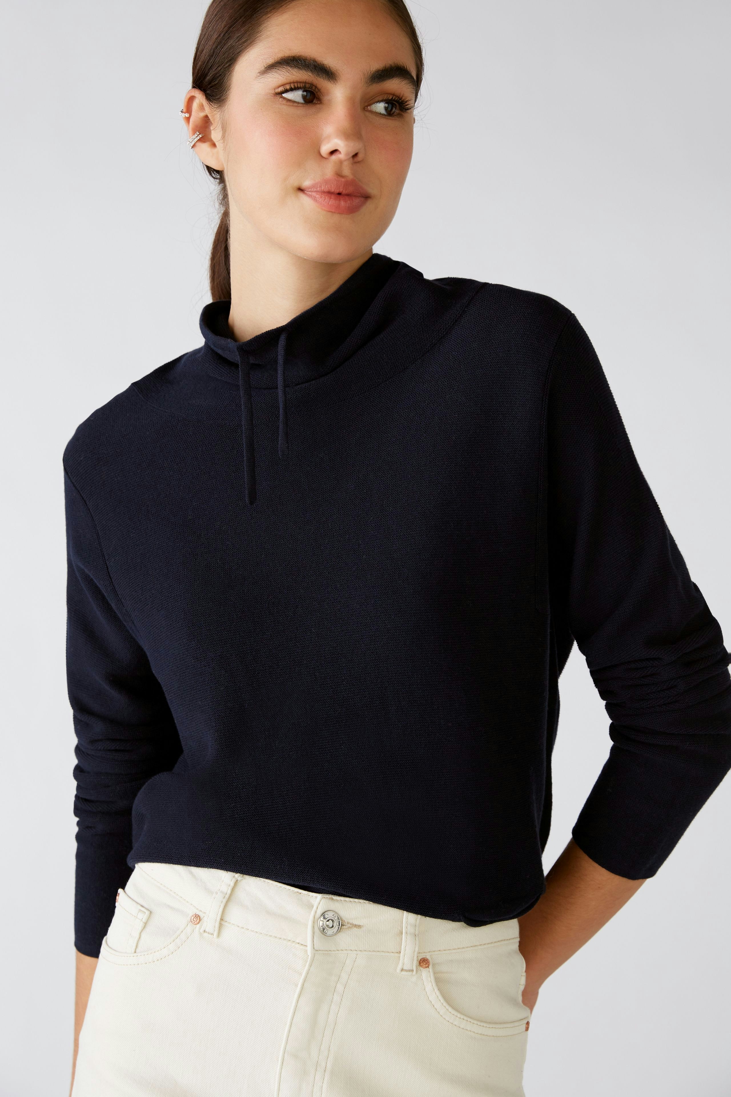 Bild 4 von KEIKO Pullover - darkblue in darkblue | Oui