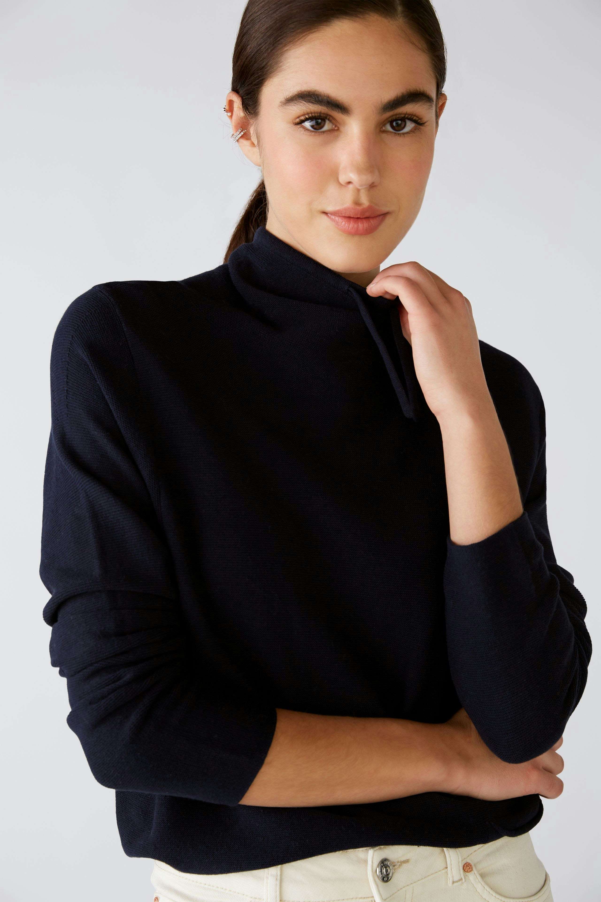 Bild 6 von KEIKO Pullover - darkblue in darkblue | Oui