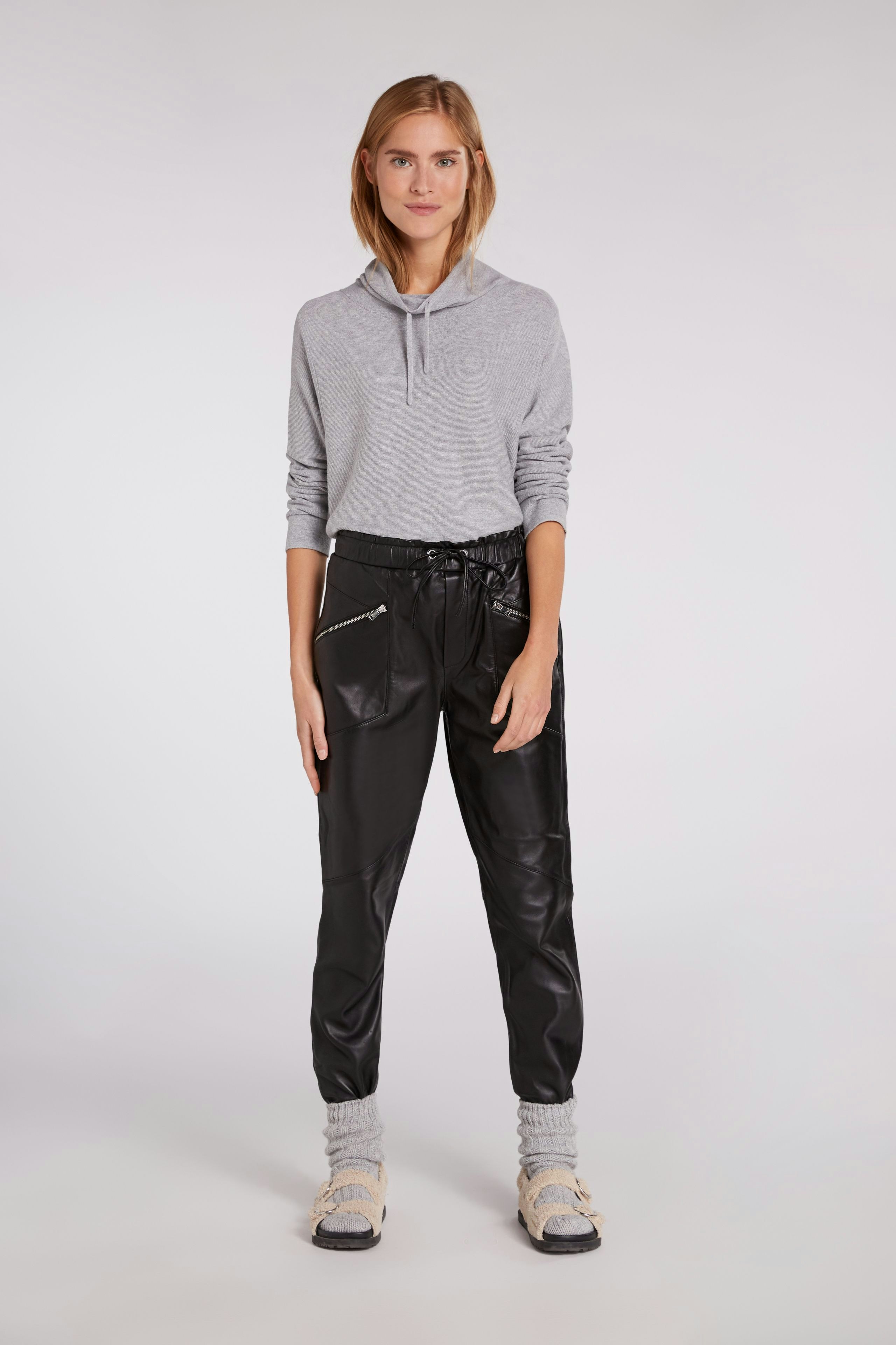 Bild 2 von KEIKO Pullover - light grey in light grey | Oui