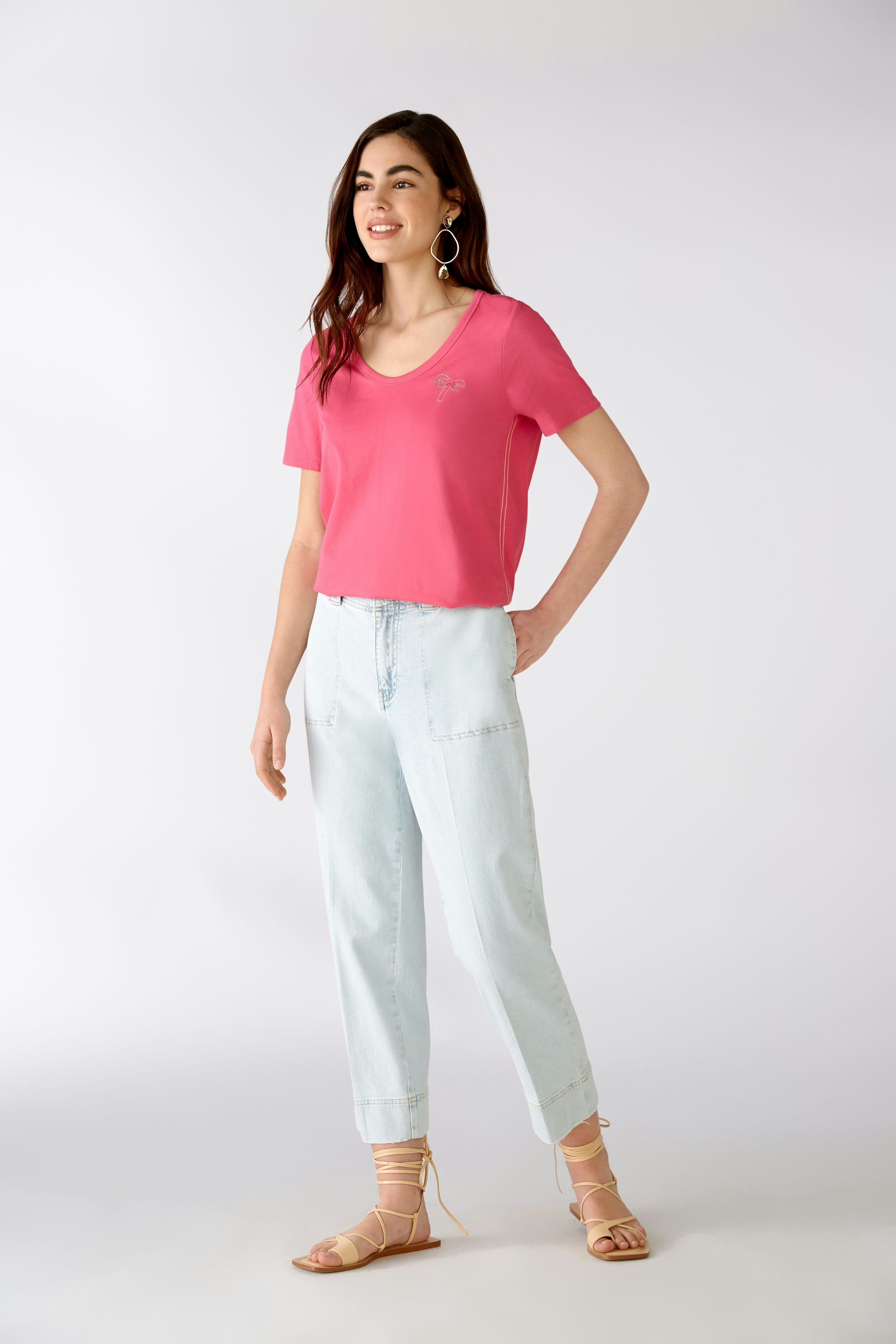 Bild 2 von T-Shirt - fuchsia purple in fuchsia purple | Oui