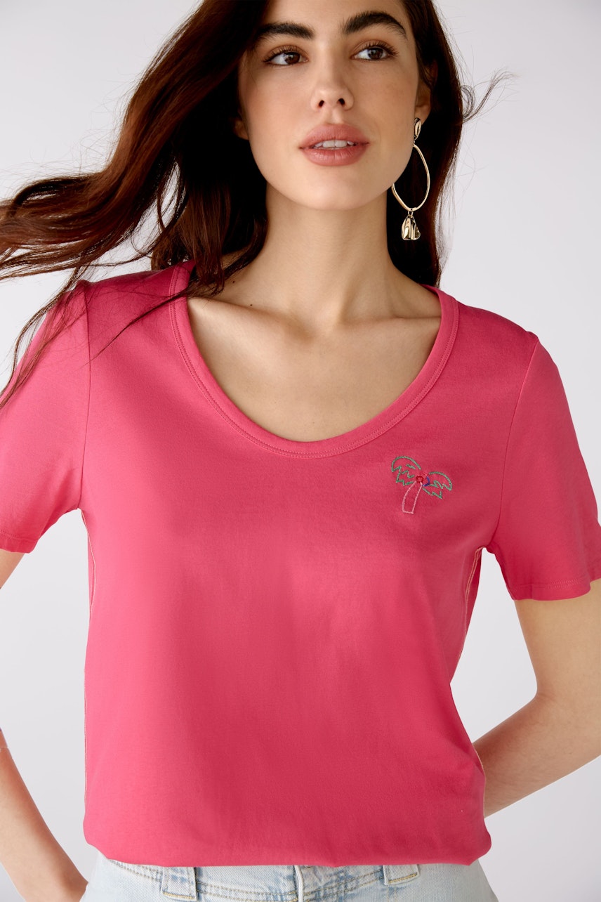 Bild 1 von T-Shirt - fuchsia purple in fuchsia purple | Oui