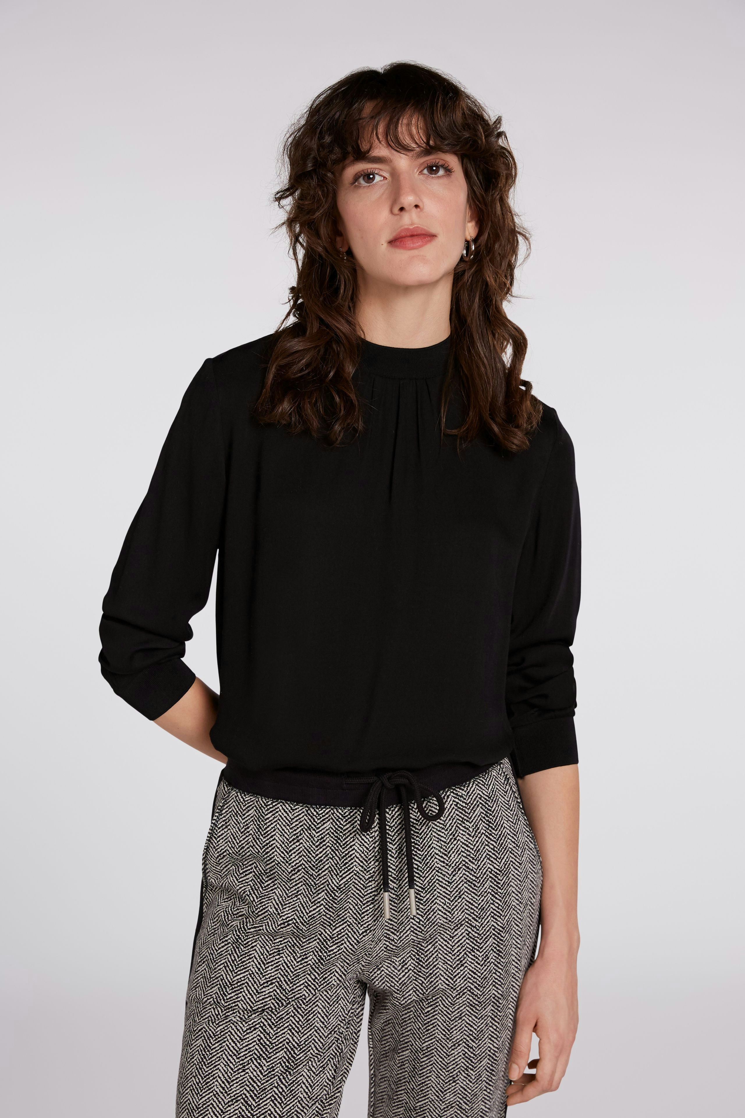 Bild 2 von Blouse shirt - black in black | Oui