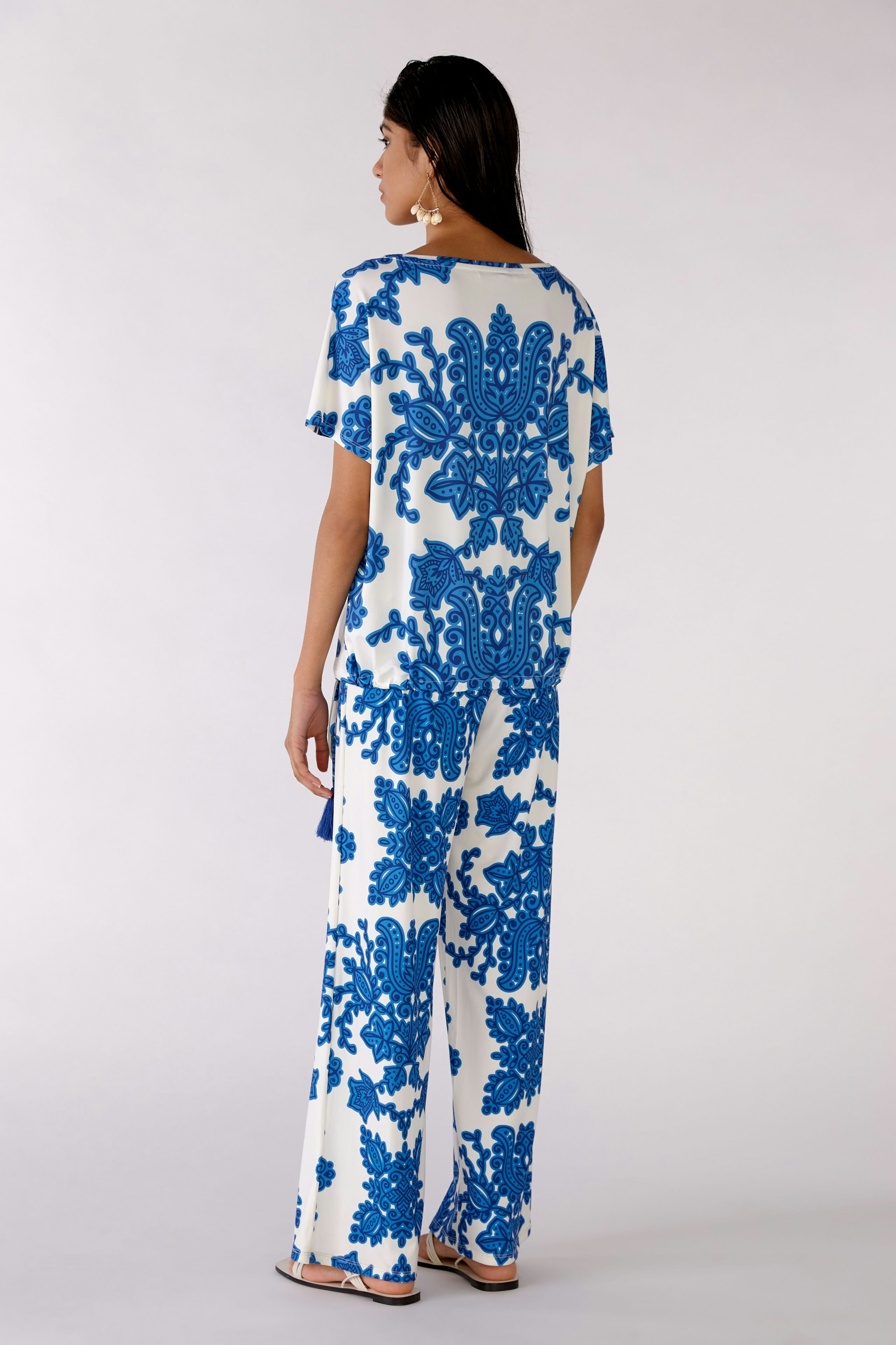 Bild 3 von Blusenshirt - white blue in white blue | Oui