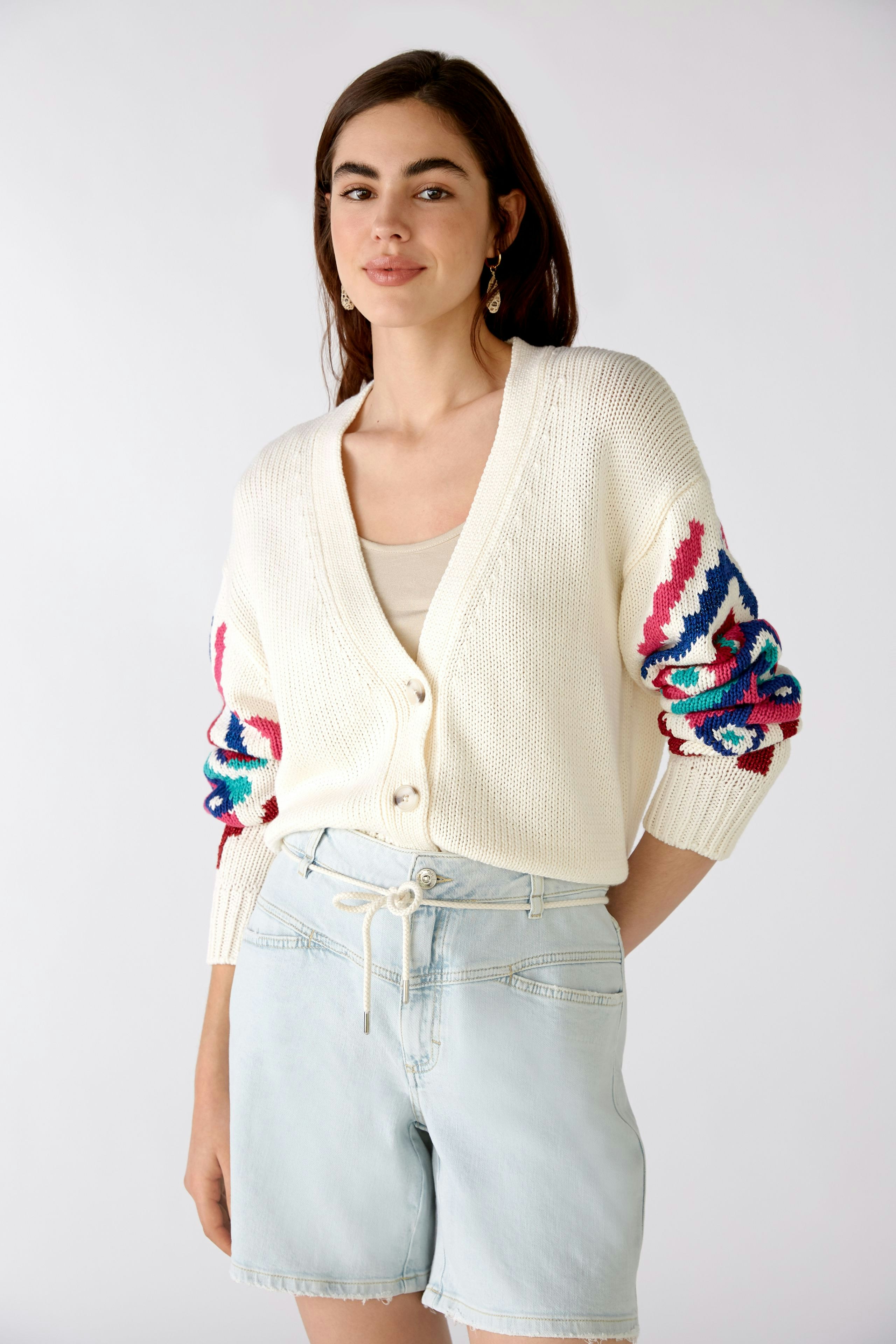 Bild 3 von Cardigan - offwhite red in offwhite red | Oui