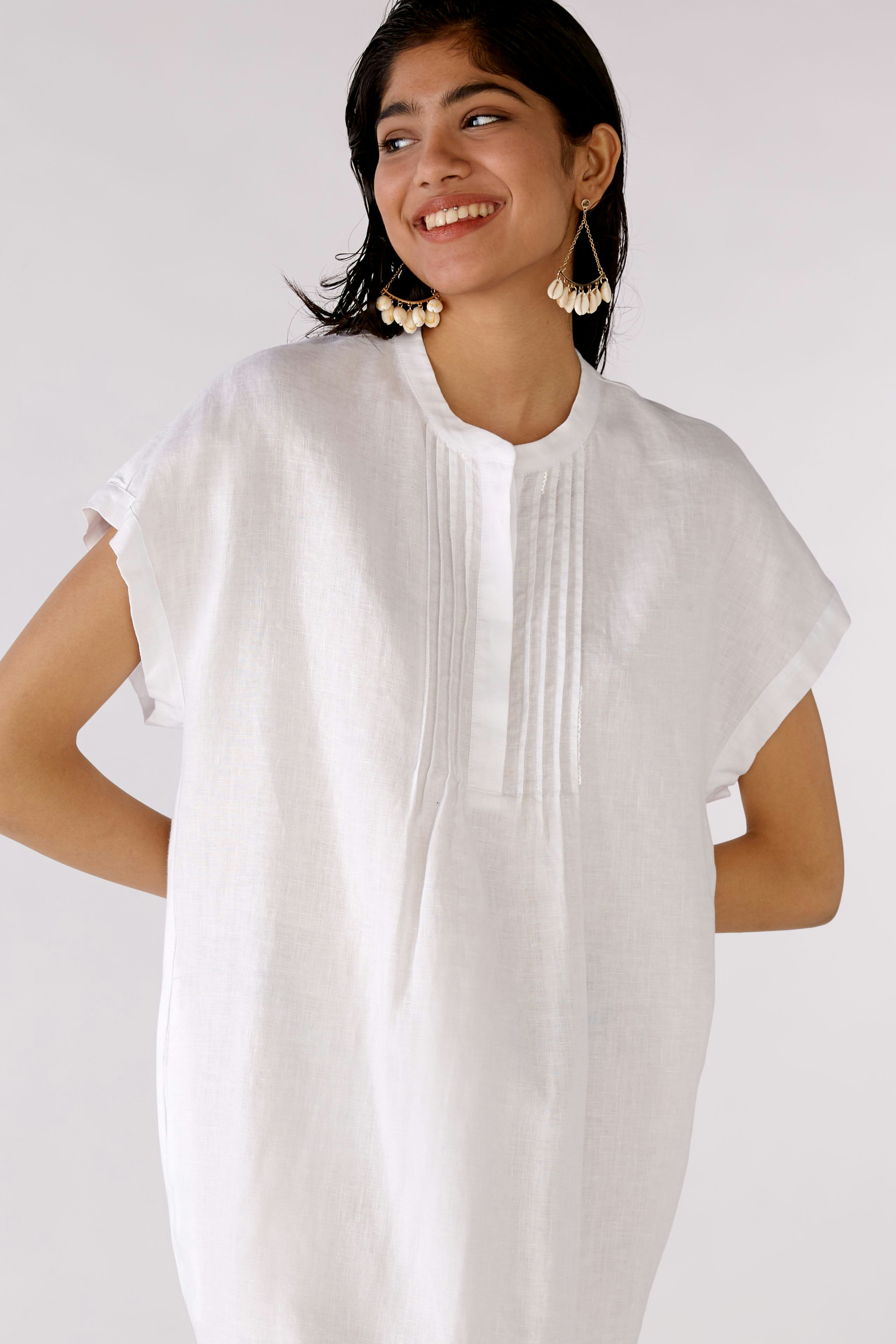 Bild 5 von Leinenkleid - optic white in optic white | Oui