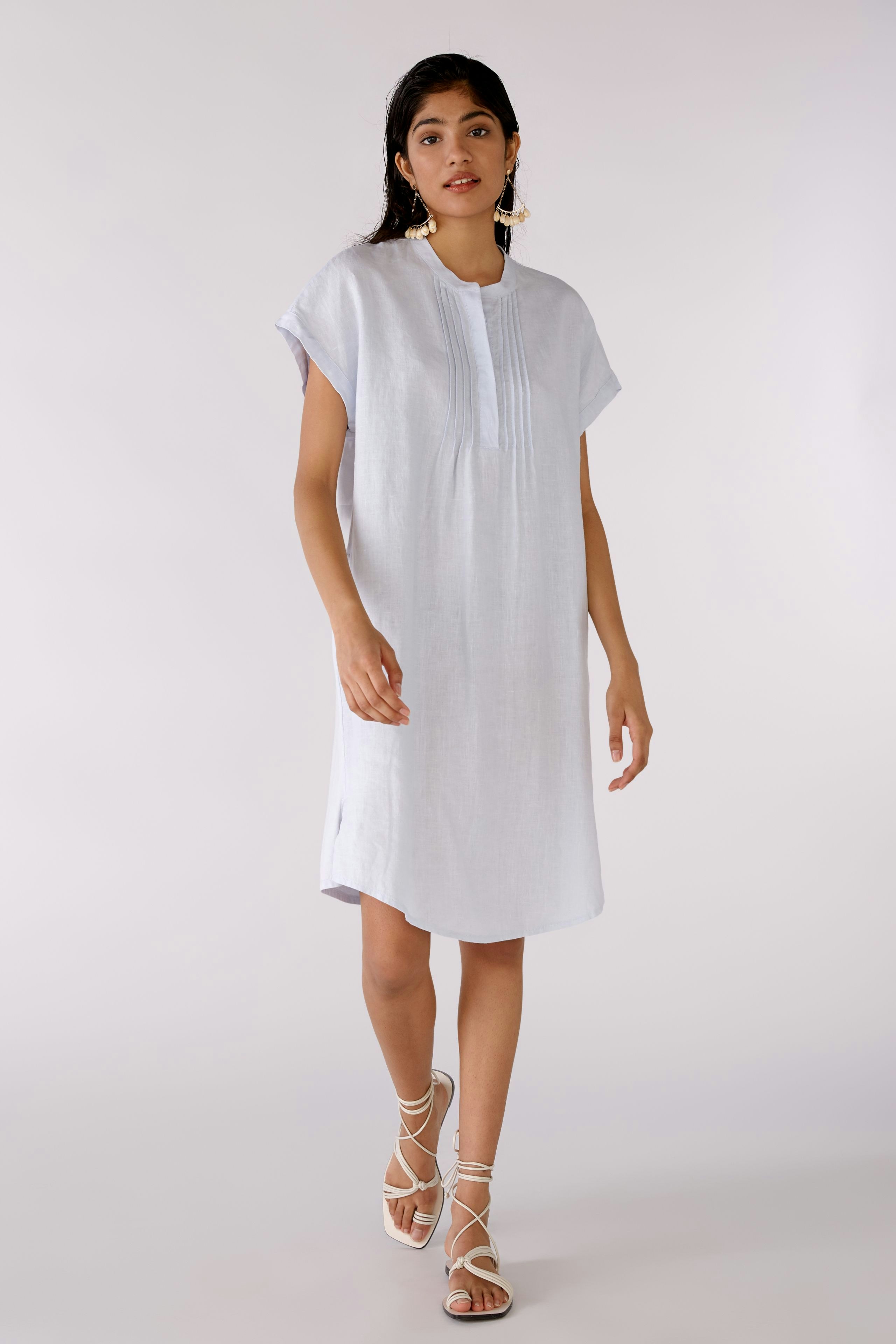 Bild 2 von Linen dress - light blue in light blue | Oui
