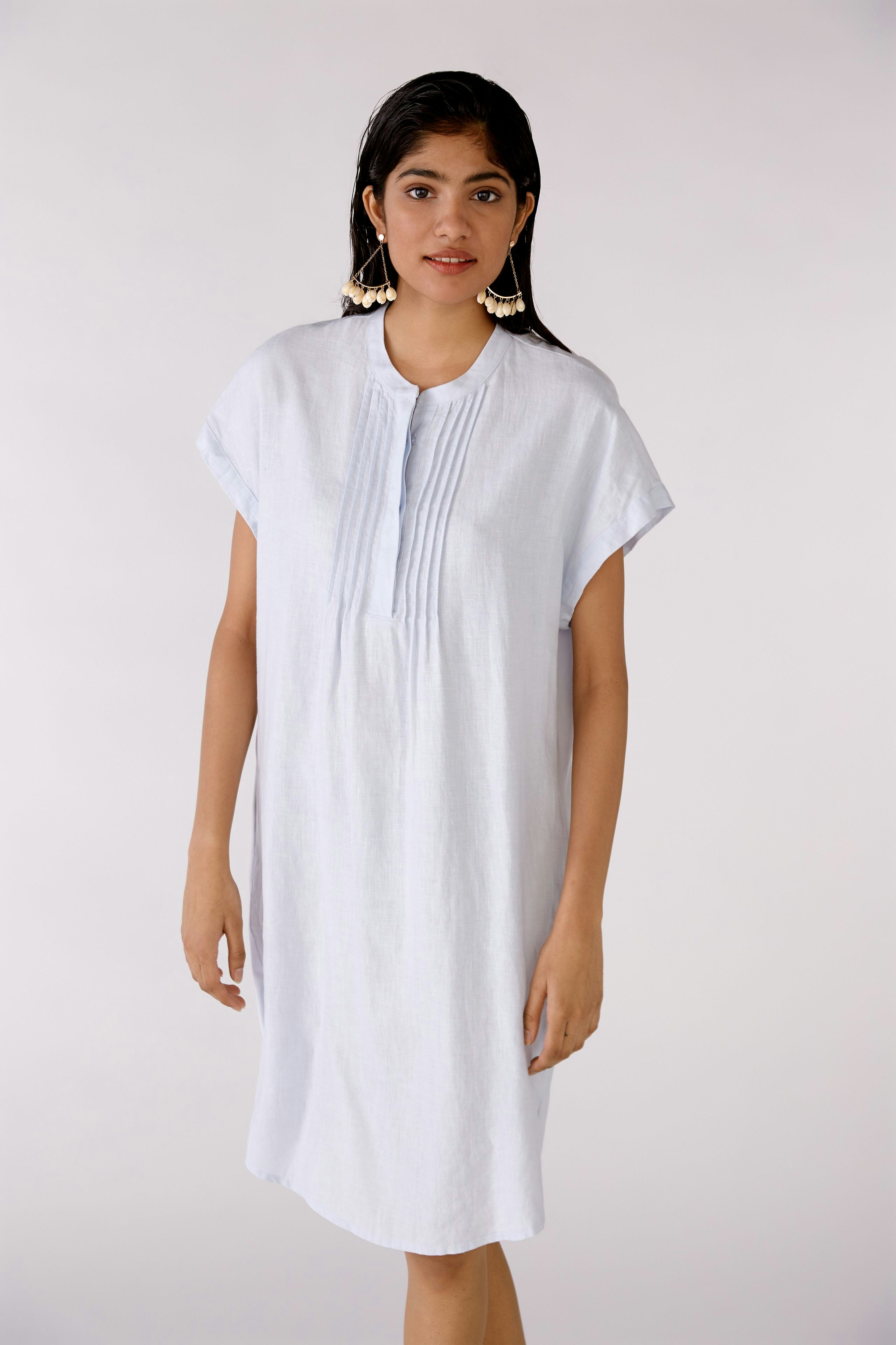 Bild 3 von Linen dress - light blue in light blue | Oui