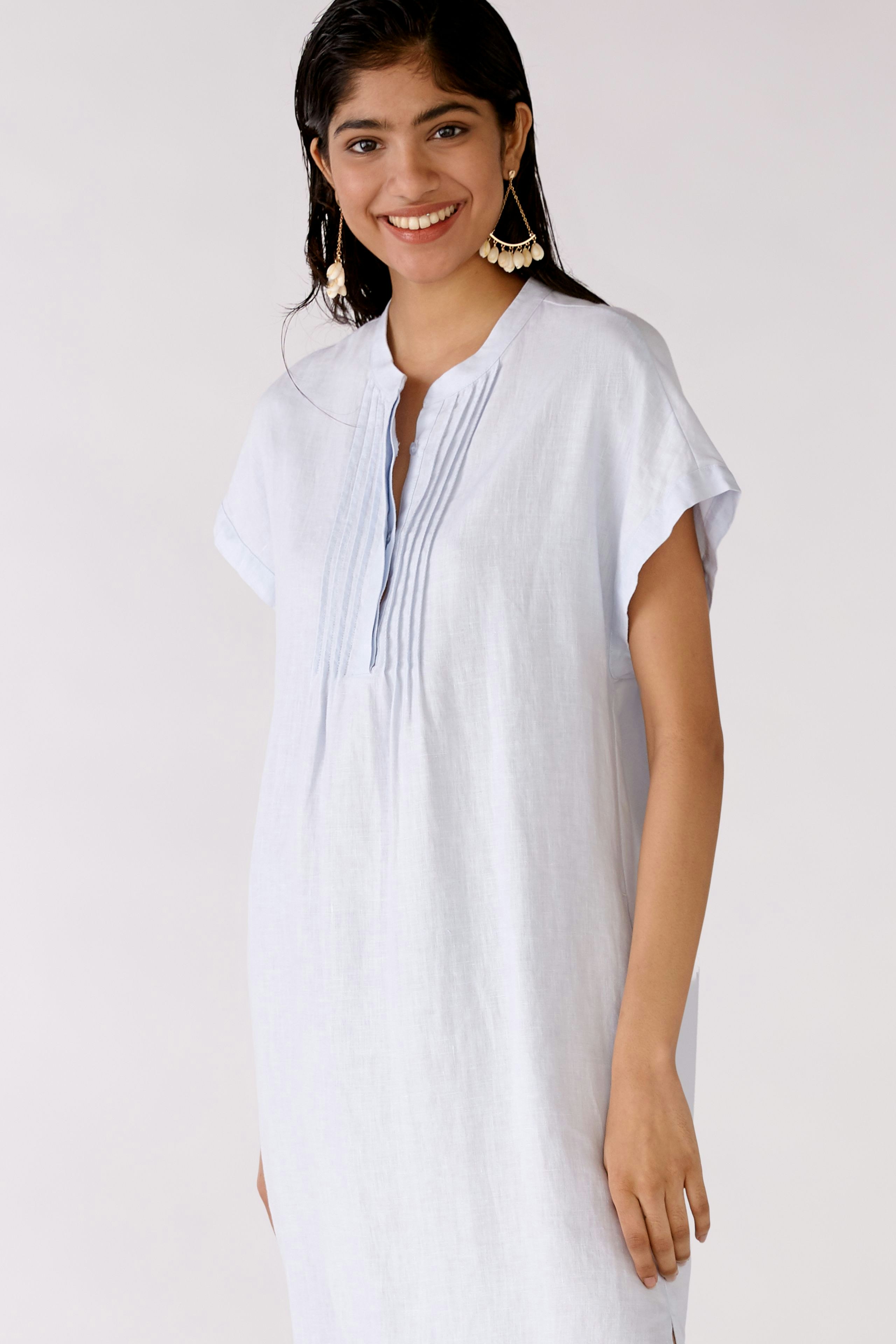 Bild 5 von Linen dress - light blue in light blue | Oui