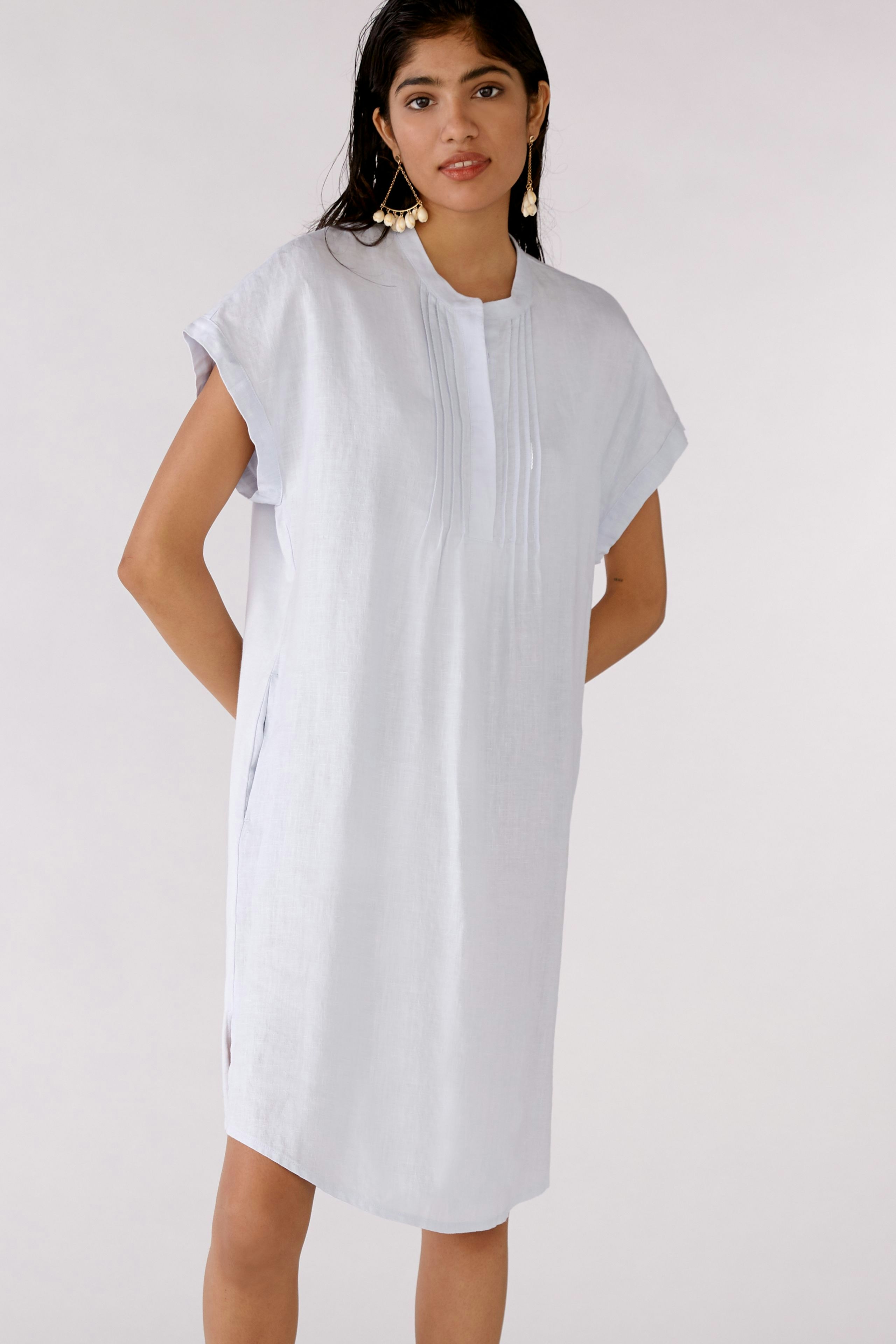 Bild 6 von Linen dress - light blue in light blue | Oui