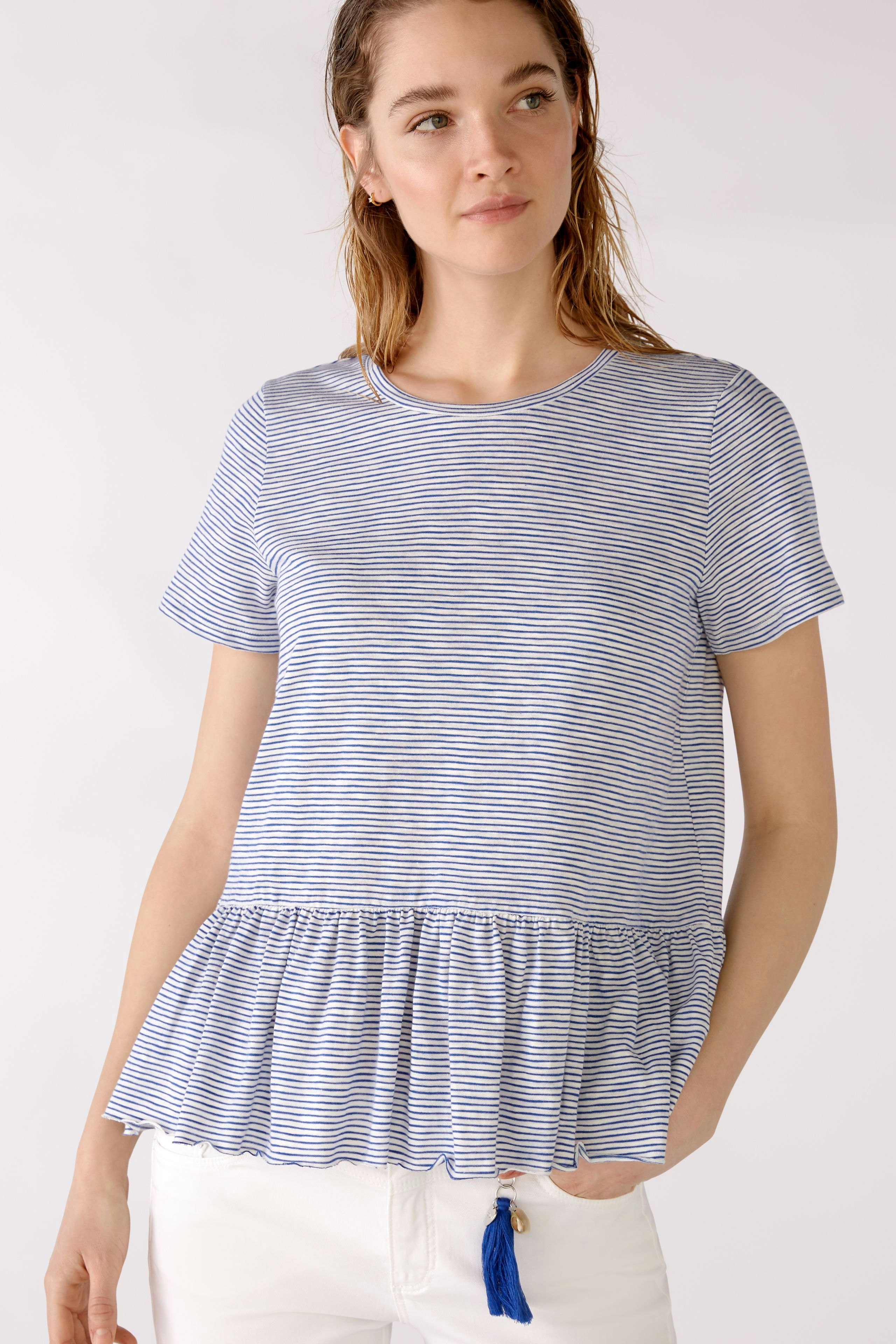 Bild 4 von T-Shirt - white blue in white blue | Oui