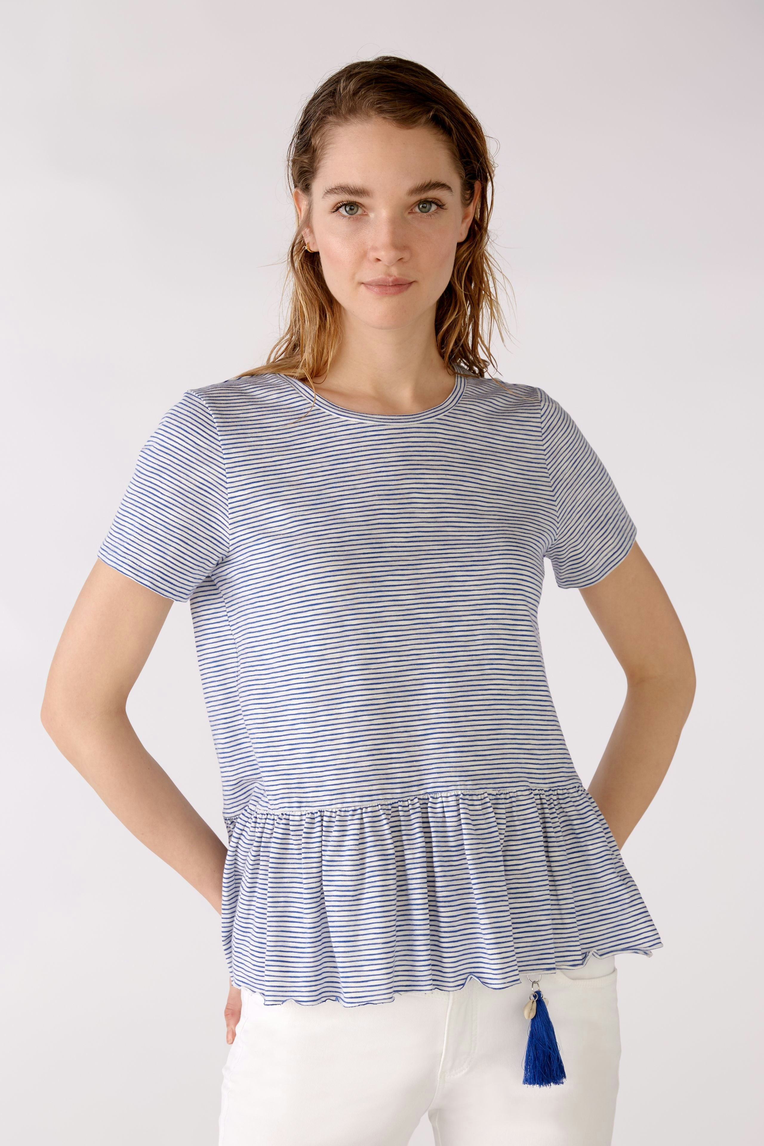 Bild 1 von T-Shirt - white blue in white blue | Oui