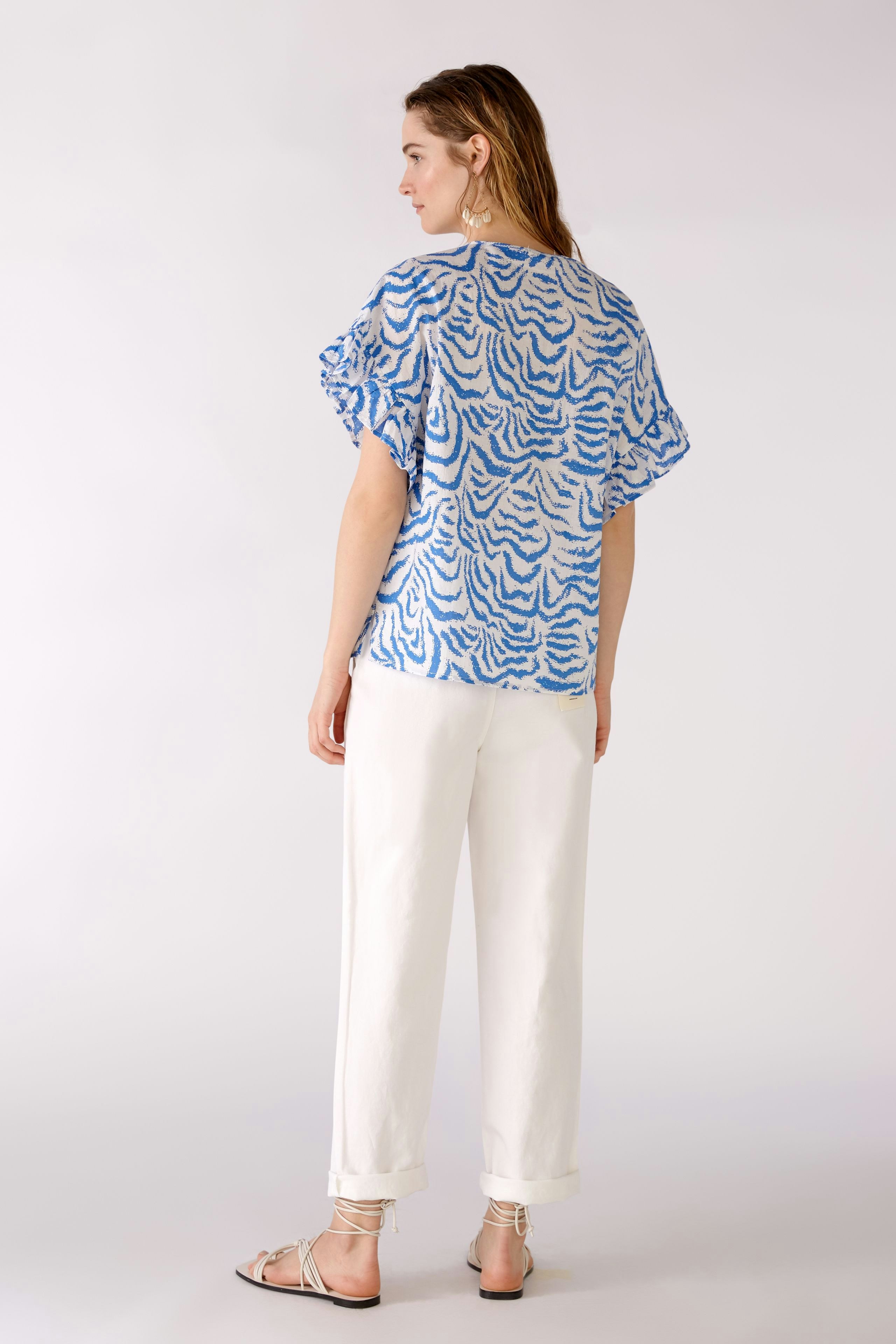 Bild 3 von Bluse - white blue in white blue | Oui