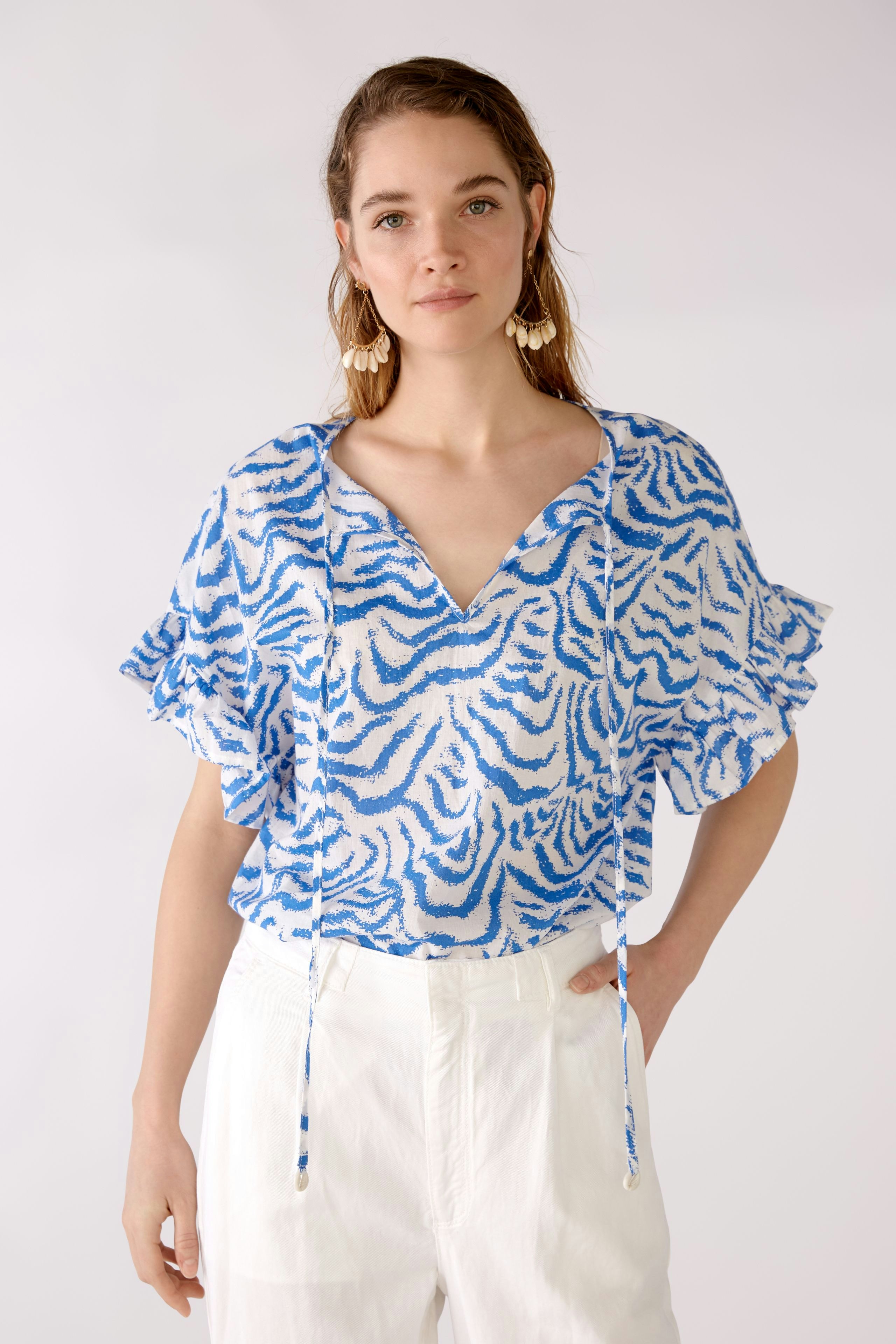 Bild 1 von Bluse - white blue in white blue | Oui