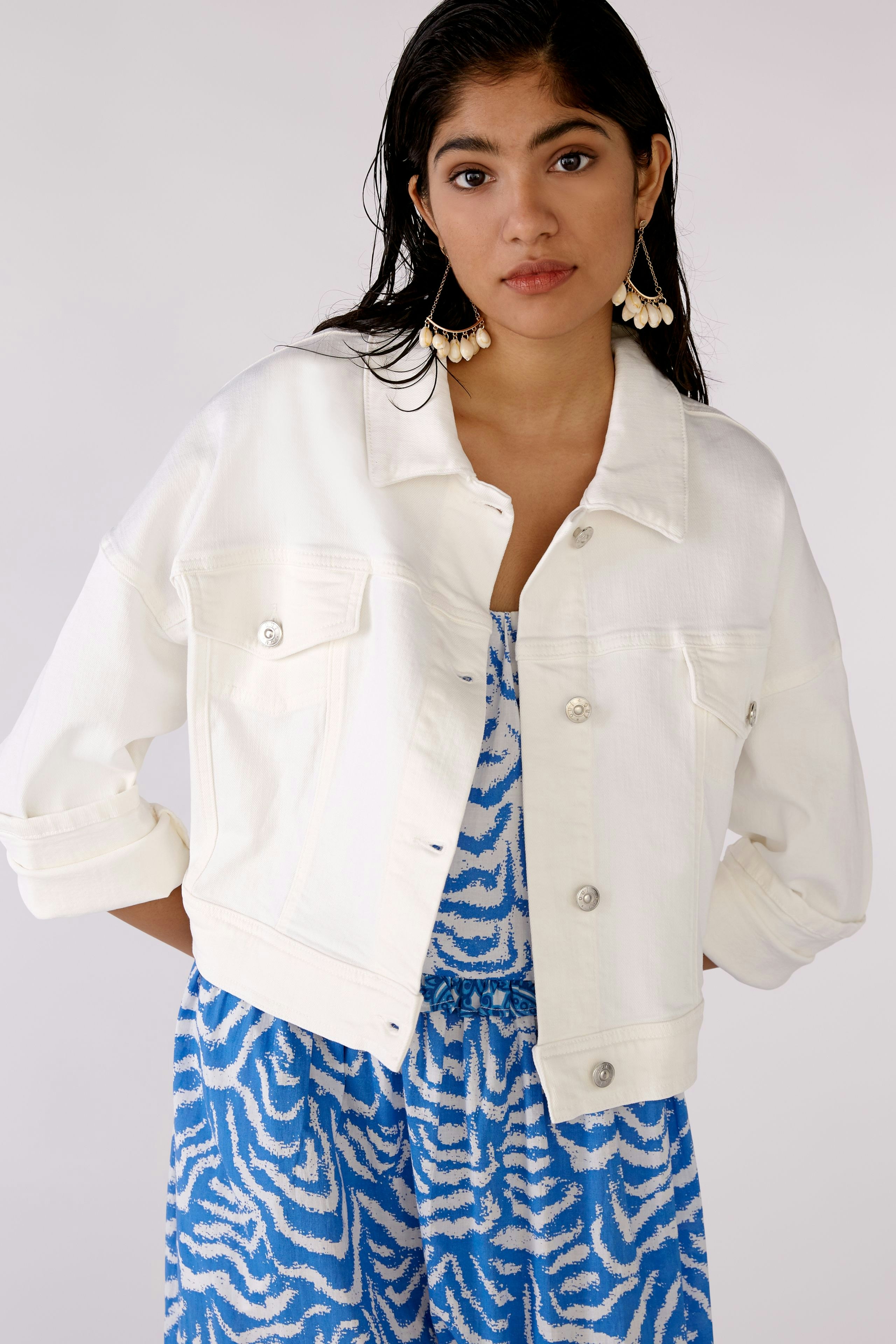 Bild 4 von Jeansjacke - optic white in optic white | Oui