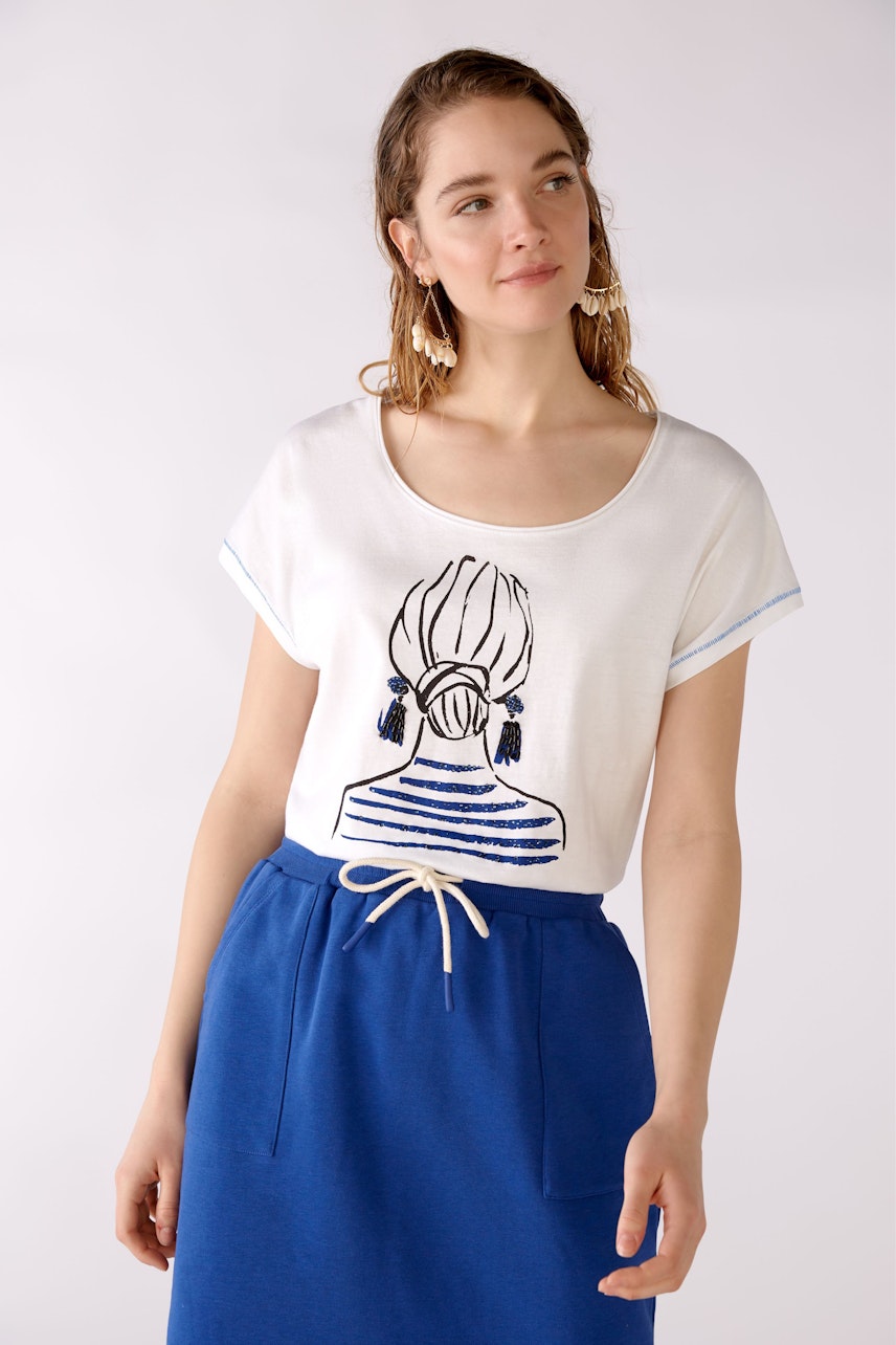Bild 3 von T-shirt - optic white in optic white | Oui