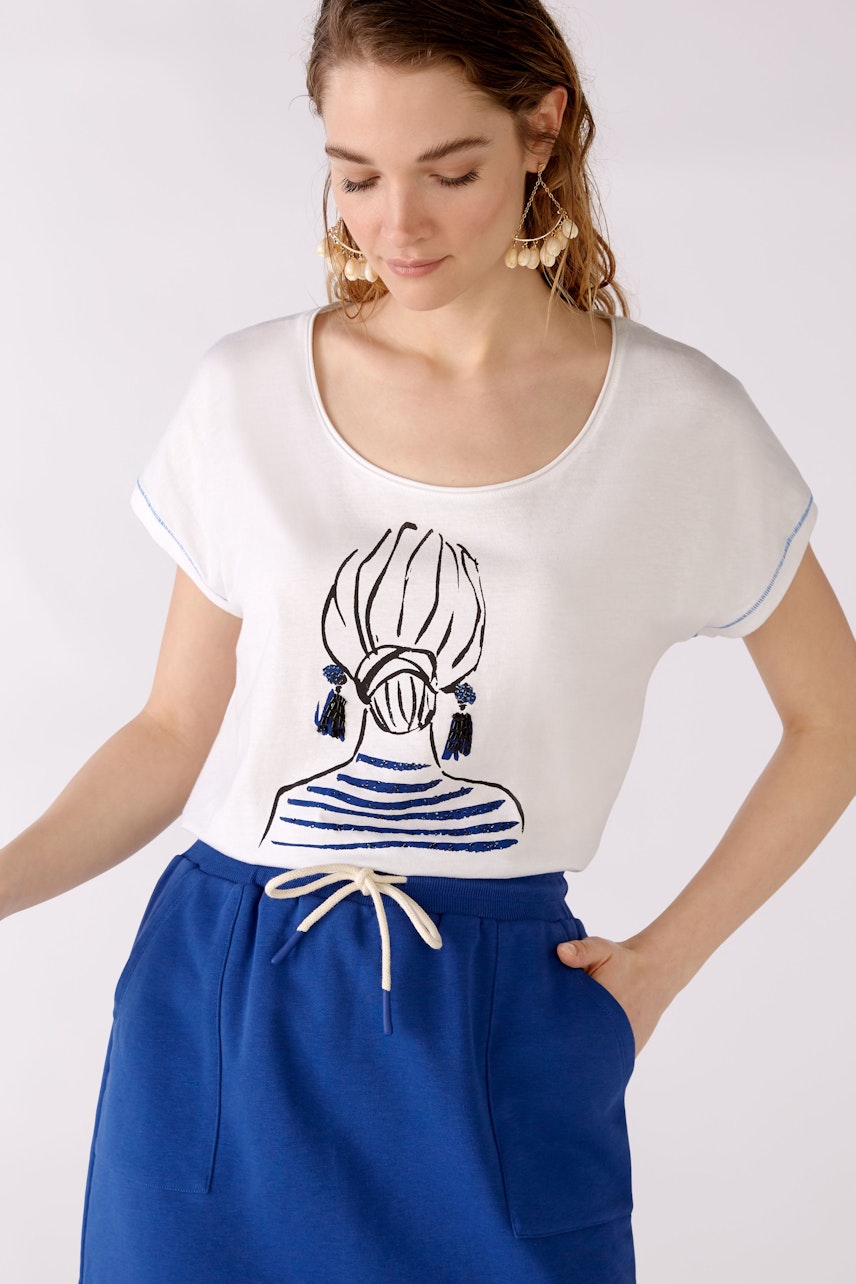 Bild 6 von T-shirt - optic white in optic white | Oui
