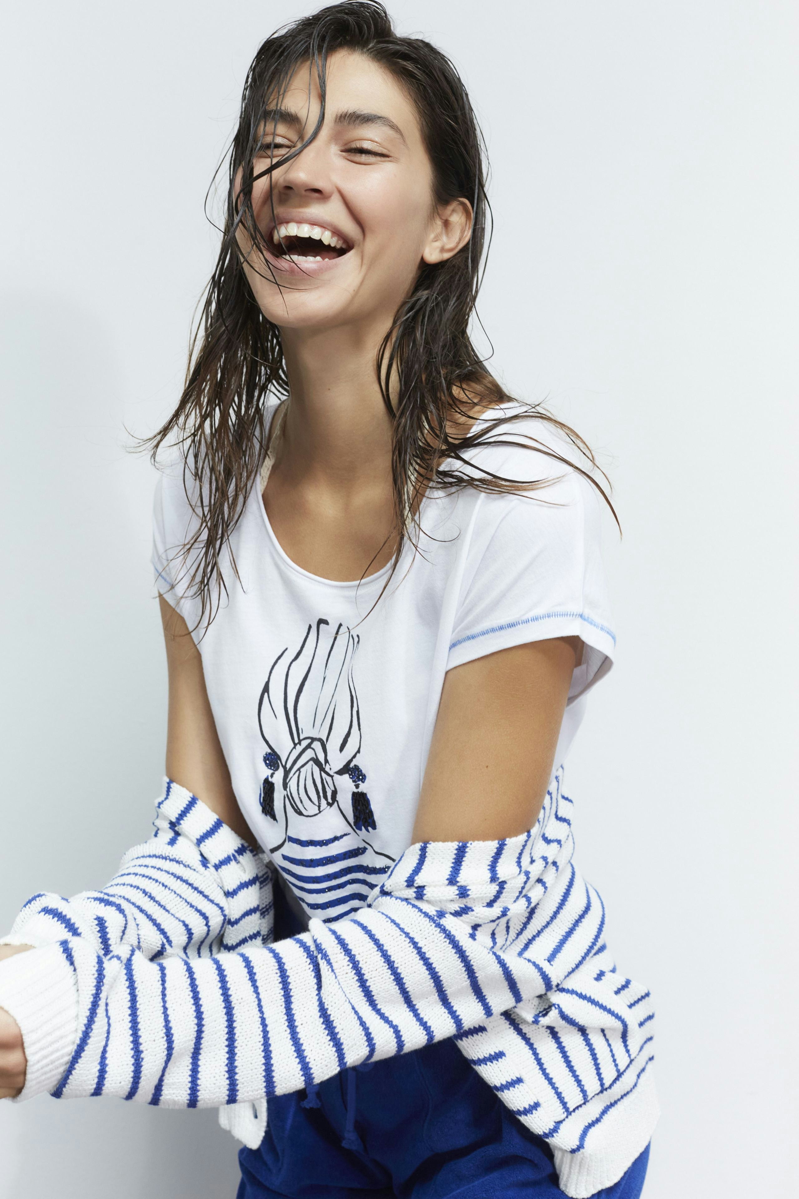 Bild 1 von T-shirt - optic white in optic white | Oui