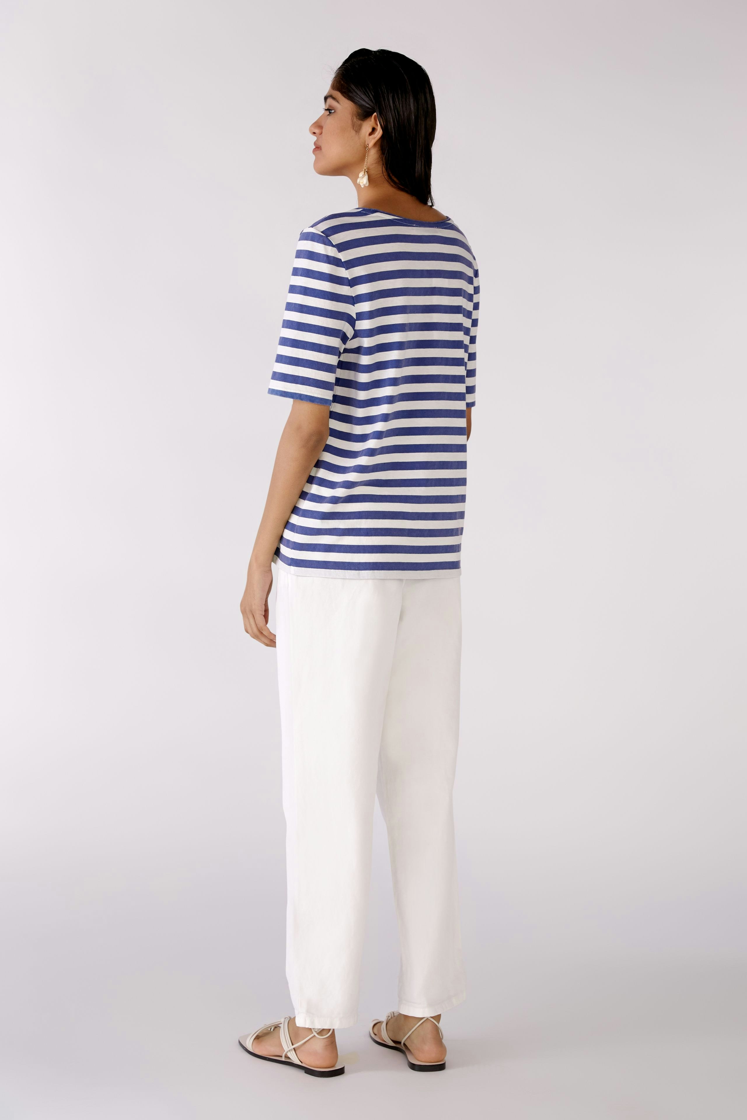 Bild 4 von T-Shirt - white blue in white blue | Oui