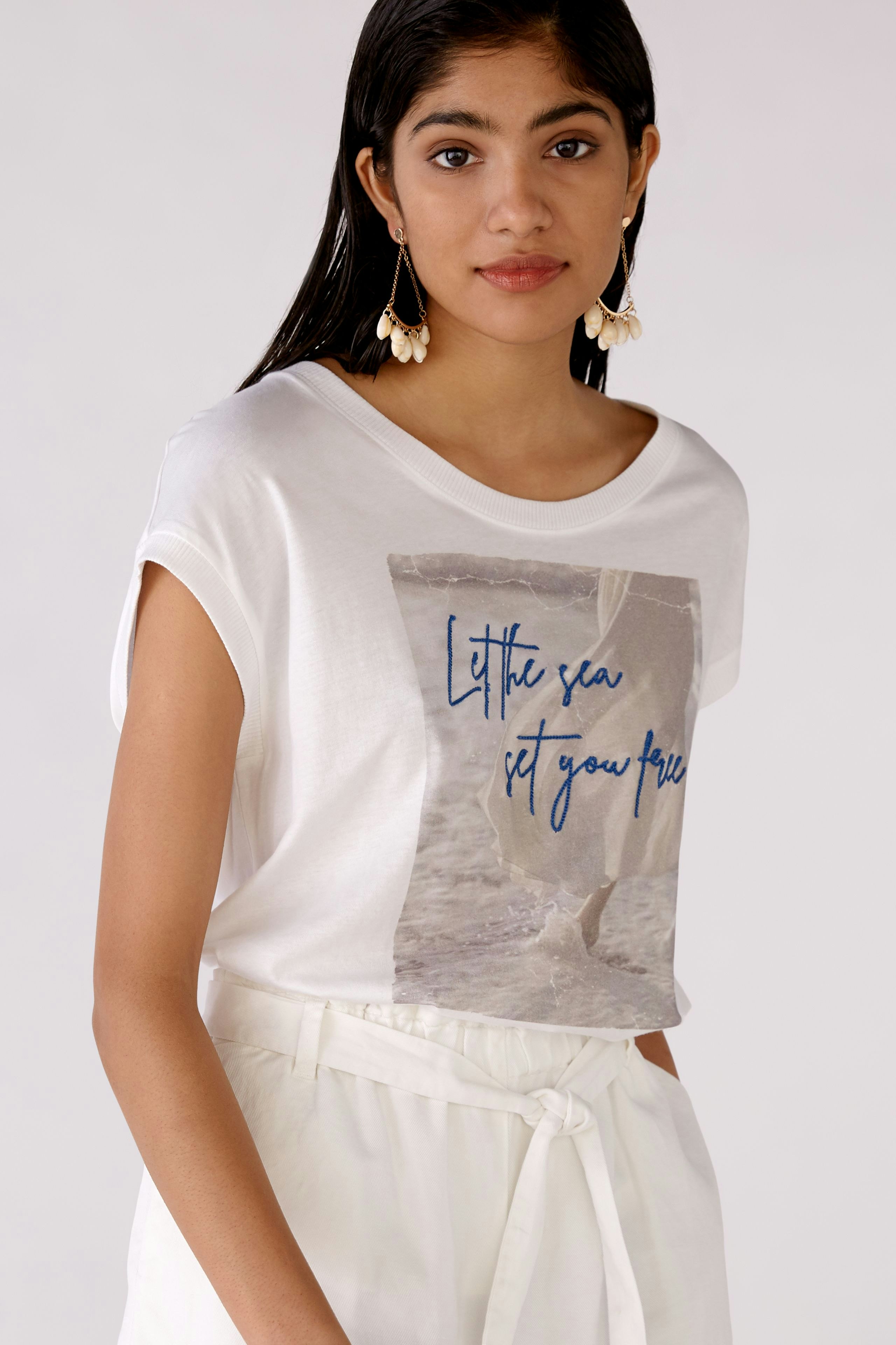 Bild 4 von T-shirt - optic white in optic white | Oui