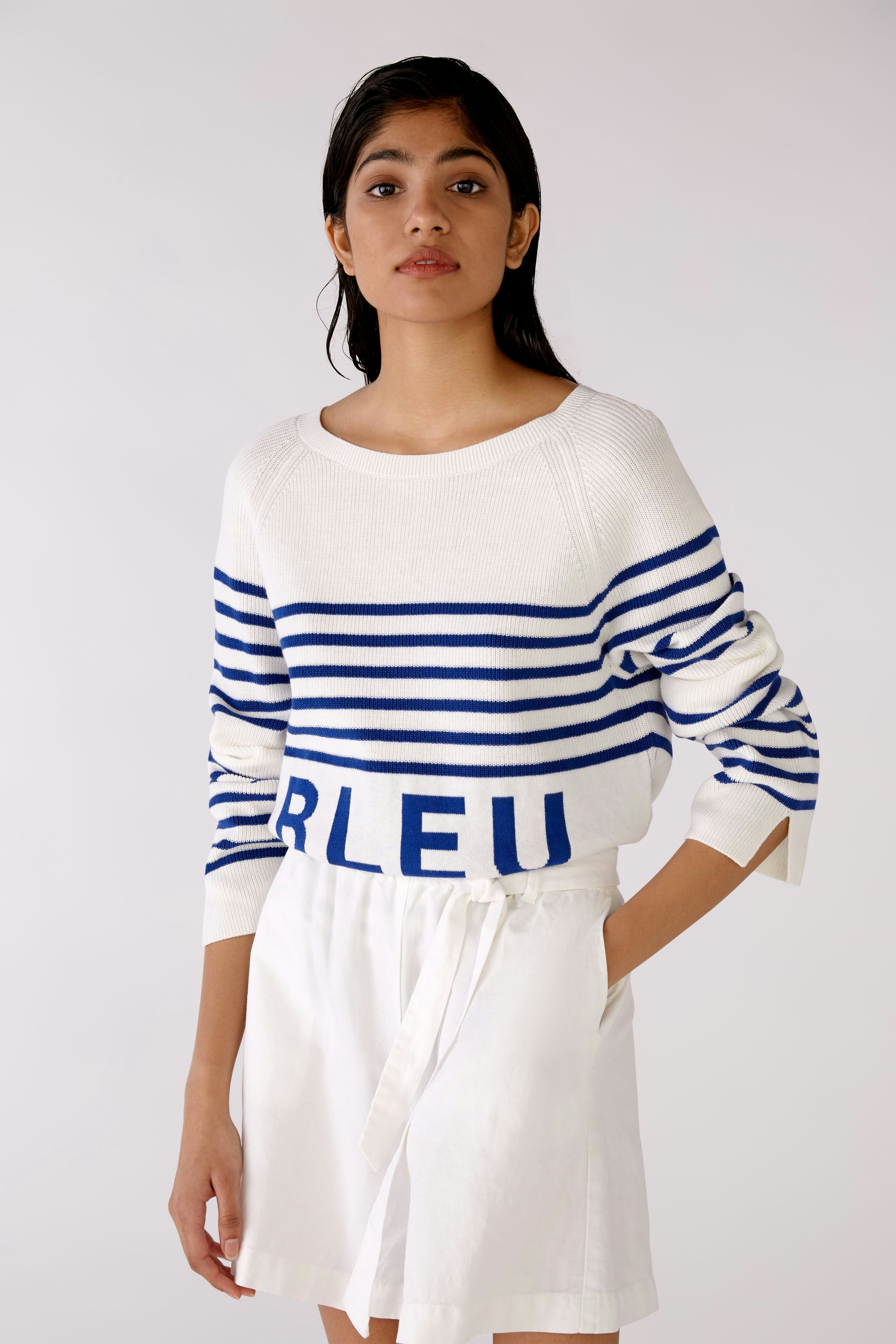 Bild 3 von Pullover - white blue in white blue | Oui