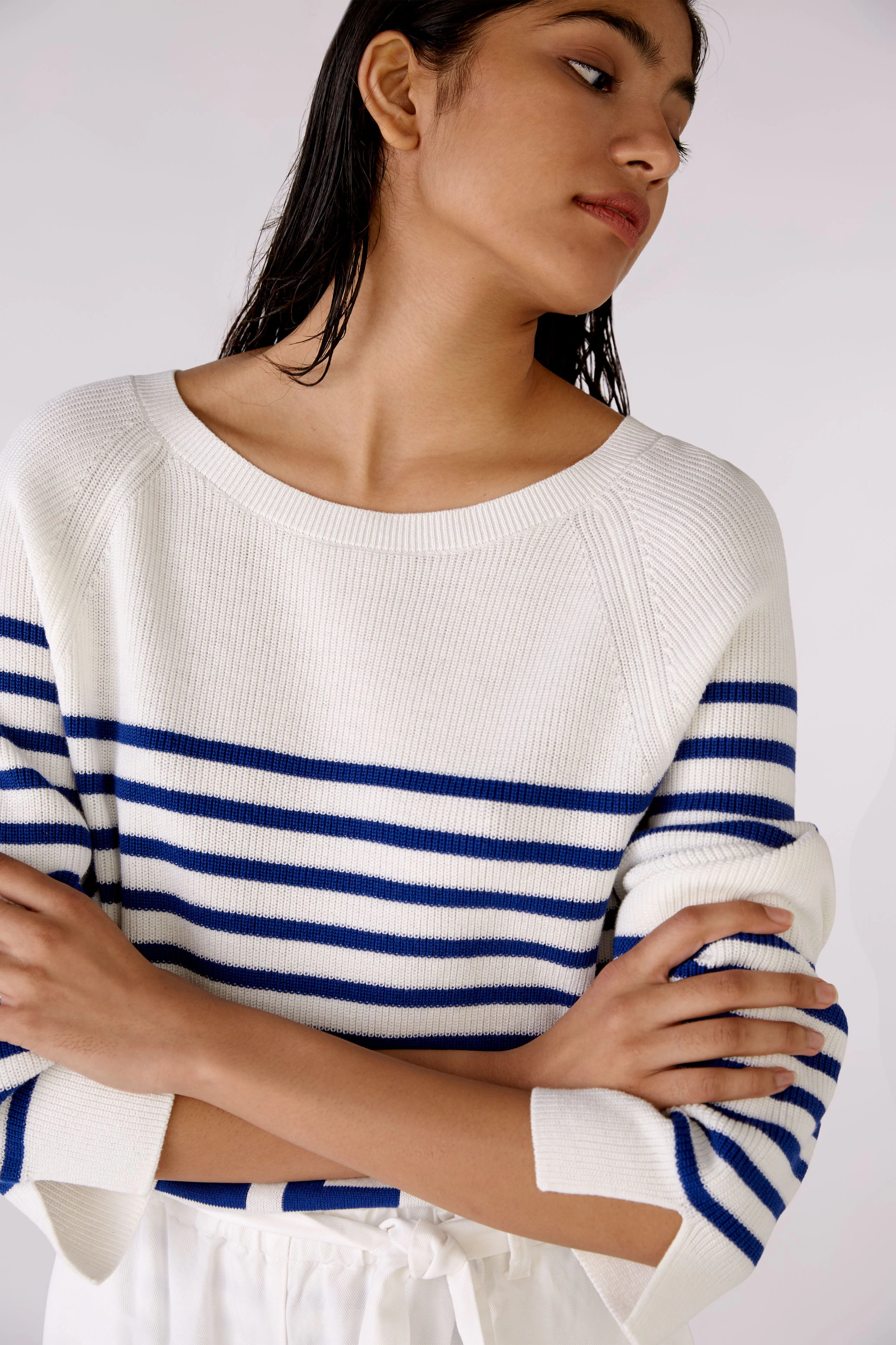 Bild 5 von Pullover - white blue in white blue | Oui