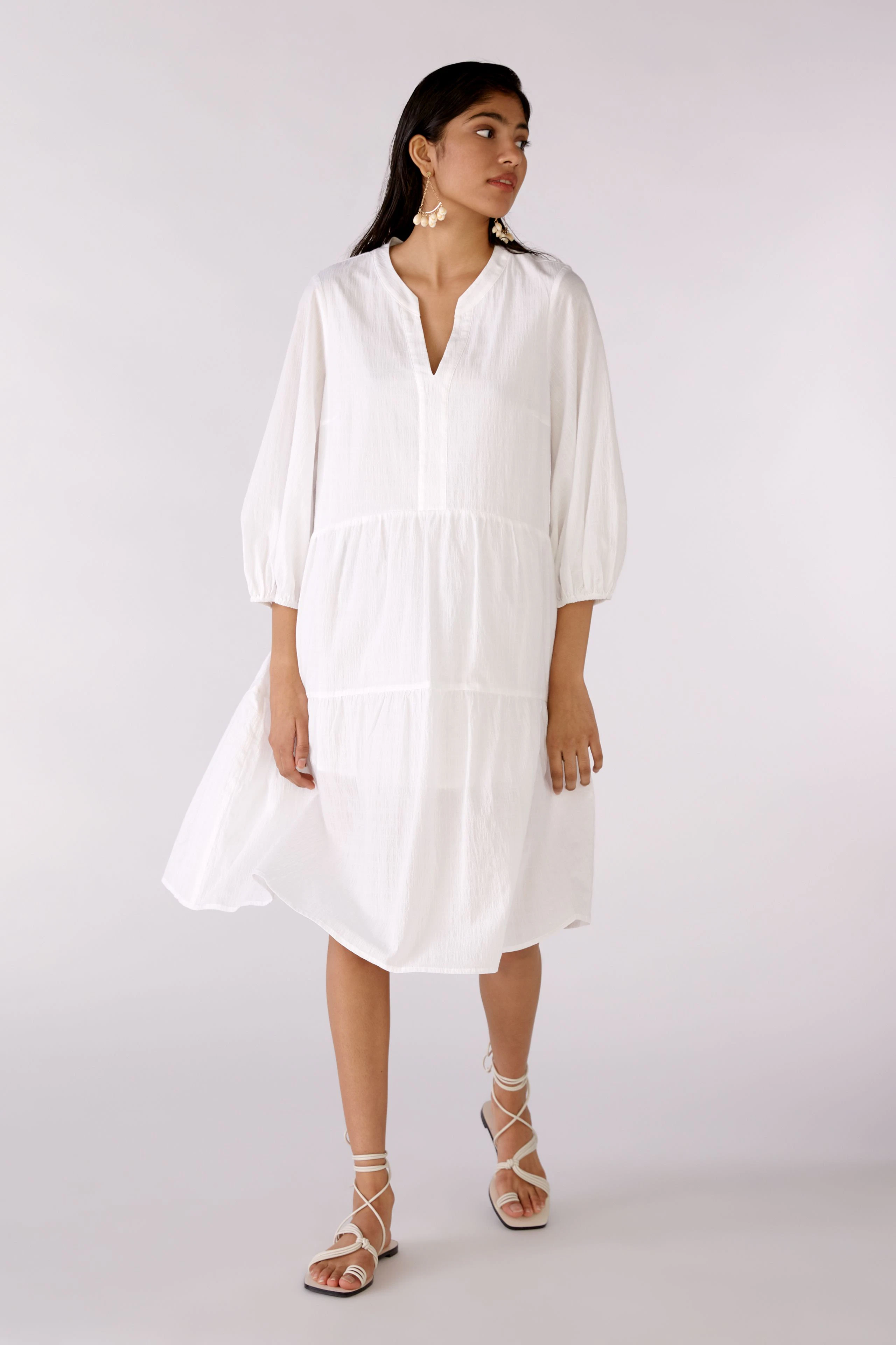 Bild 2 von A-Linien Kleid - optic white in optic white | Oui