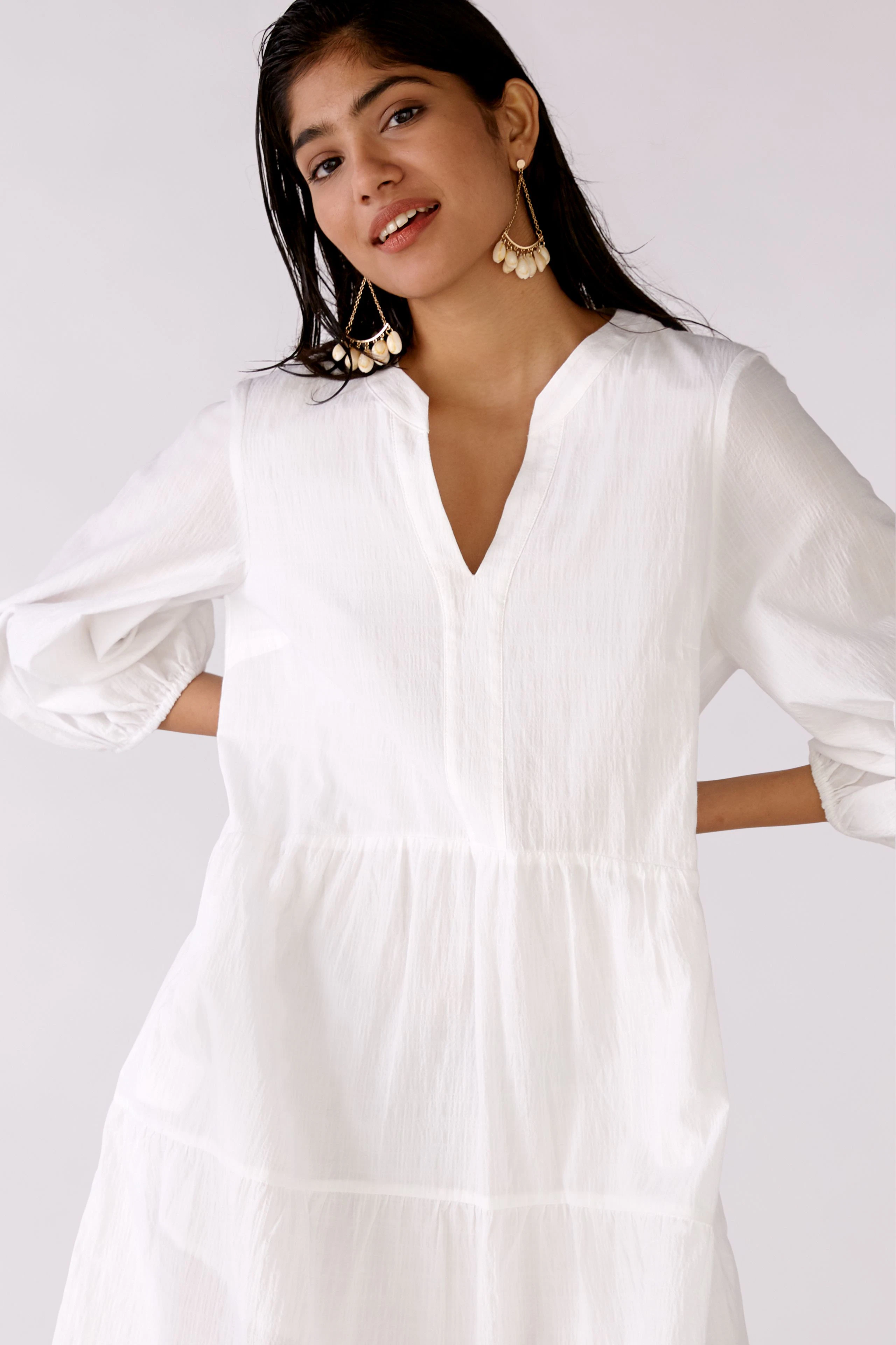 Bild 5 von A-Linien Kleid - optic white in optic white | Oui