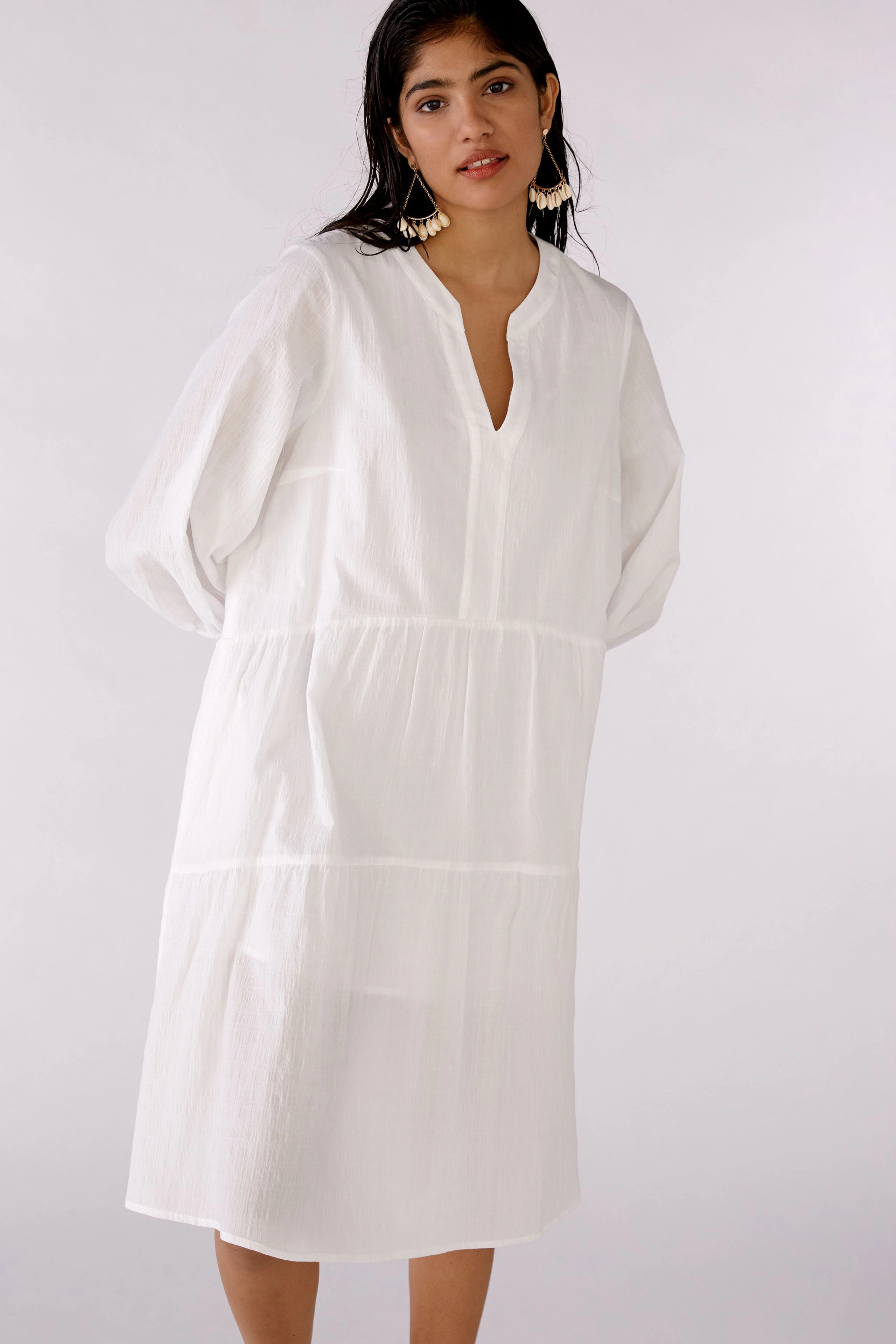 Bild 6 von A-Linien Kleid - optic white in optic white | Oui