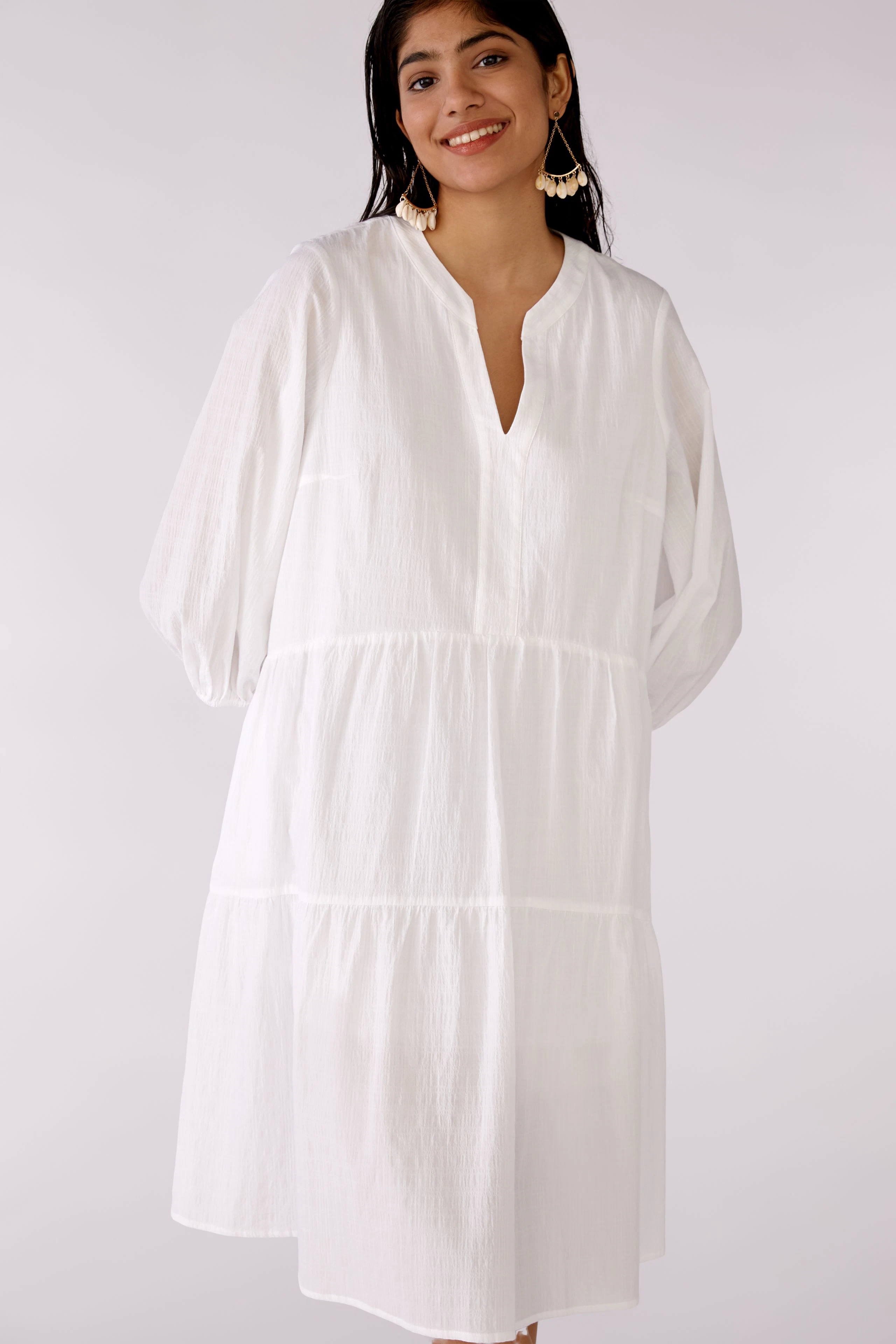 Bild 7 von A-Linien Kleid - optic white in optic white | Oui