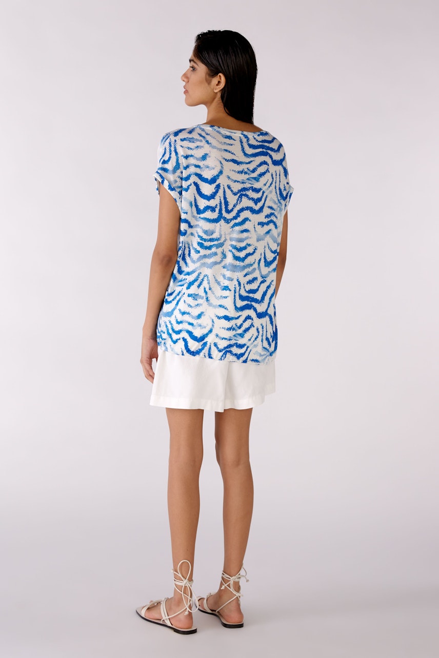 Bild 3 von Blusenshirt - white blue in white blue | Oui