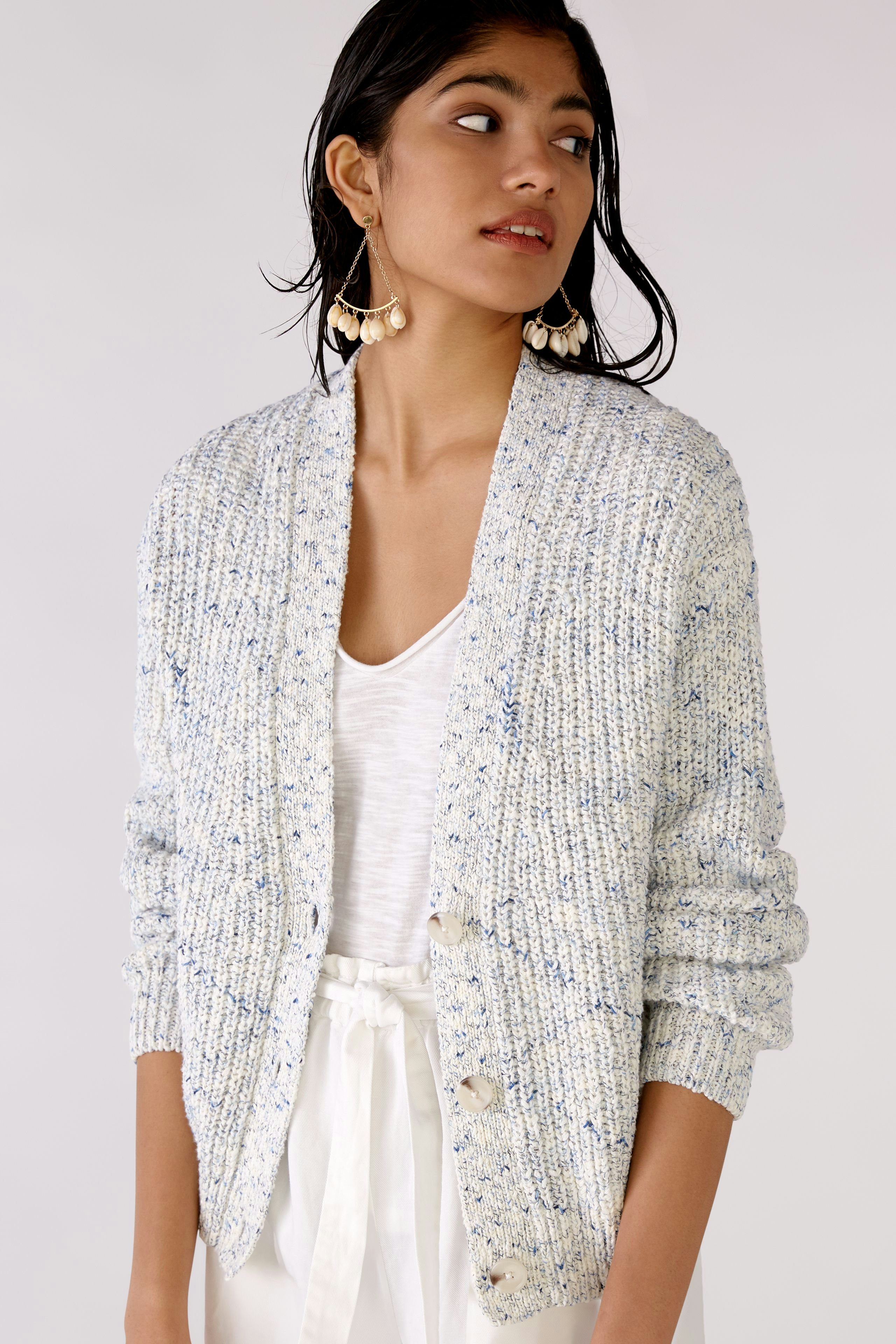 Bild 5 von Strickjacke - white blue in white blue | Oui