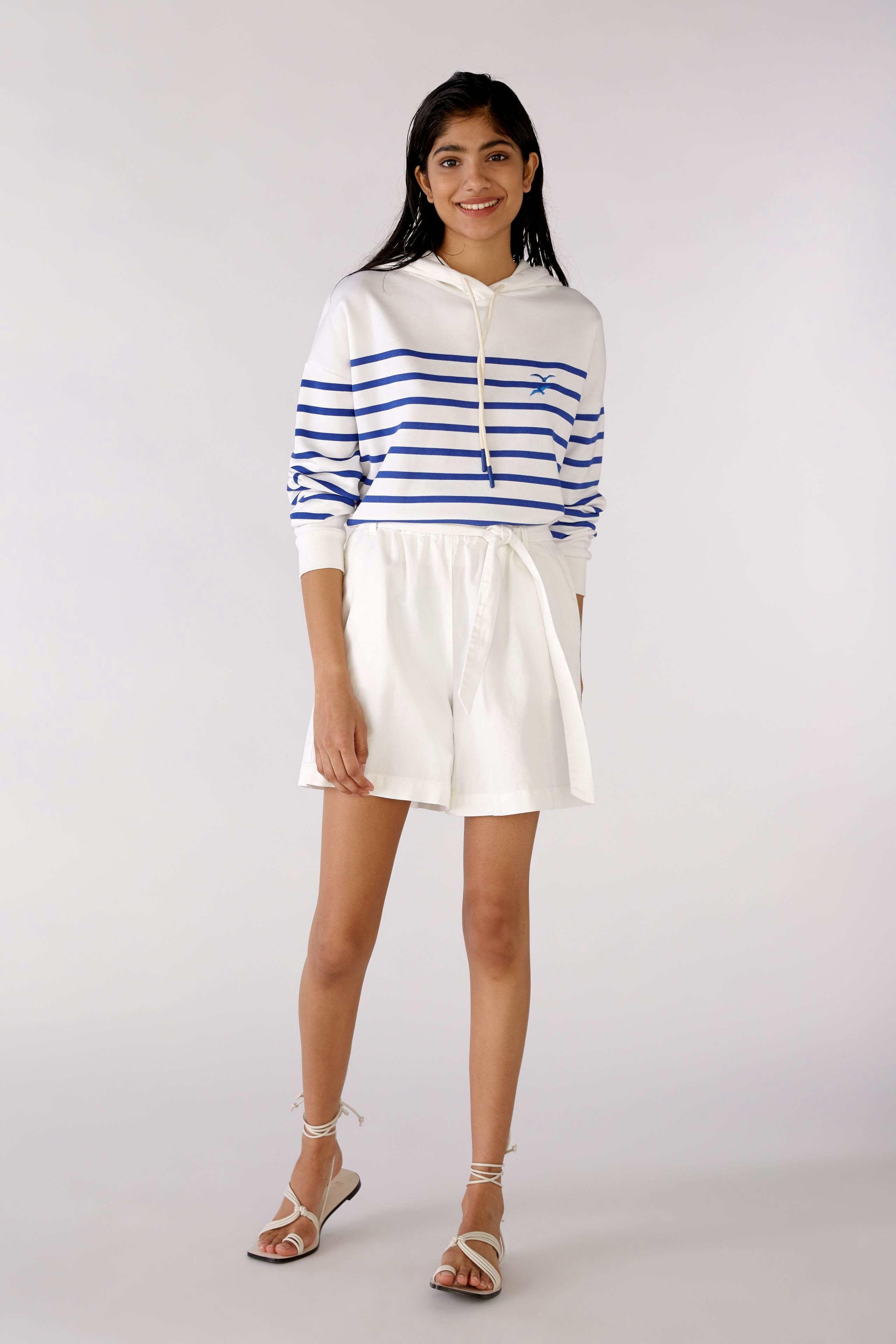 Bild 2 von Sweatshirt - white blue in white blue | Oui