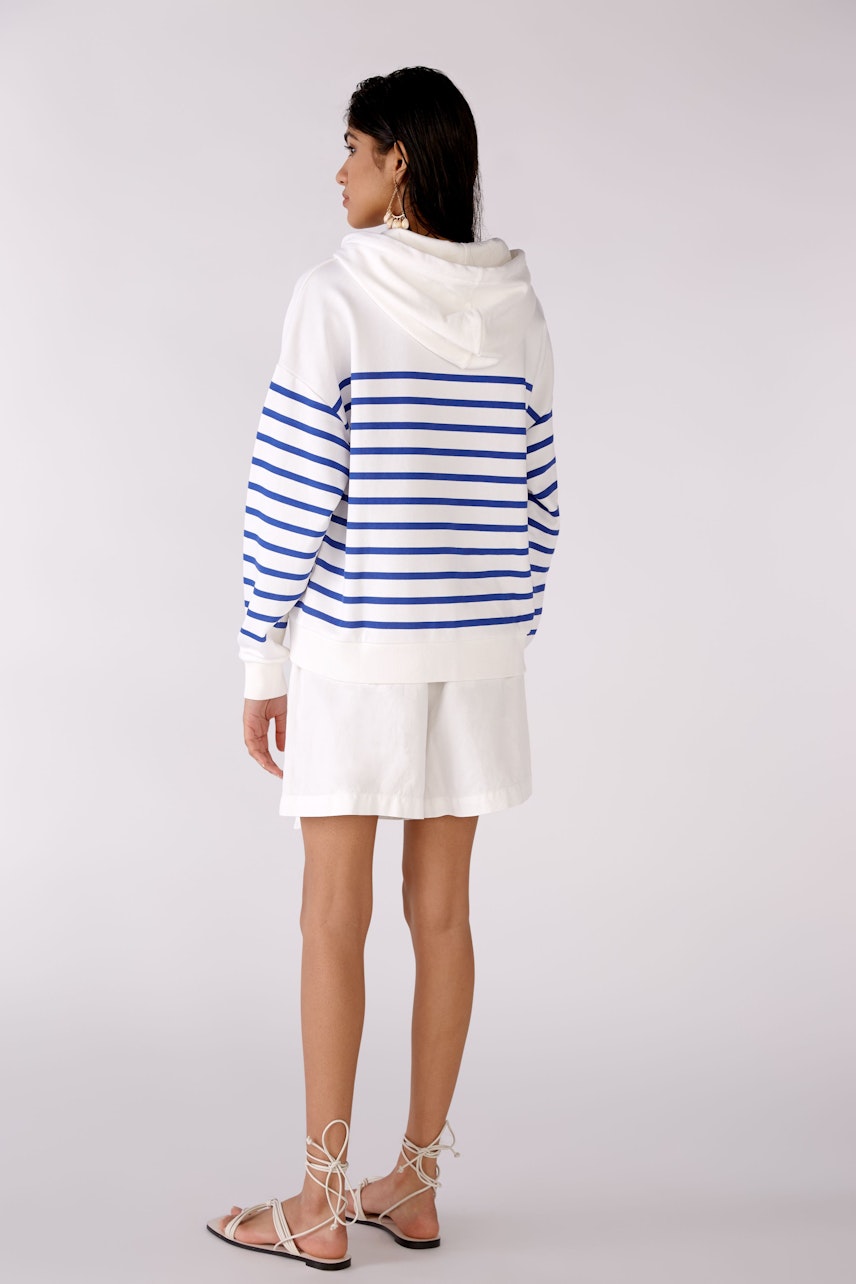 Bild 4 von Sweatshirt - white blue in white blue | Oui