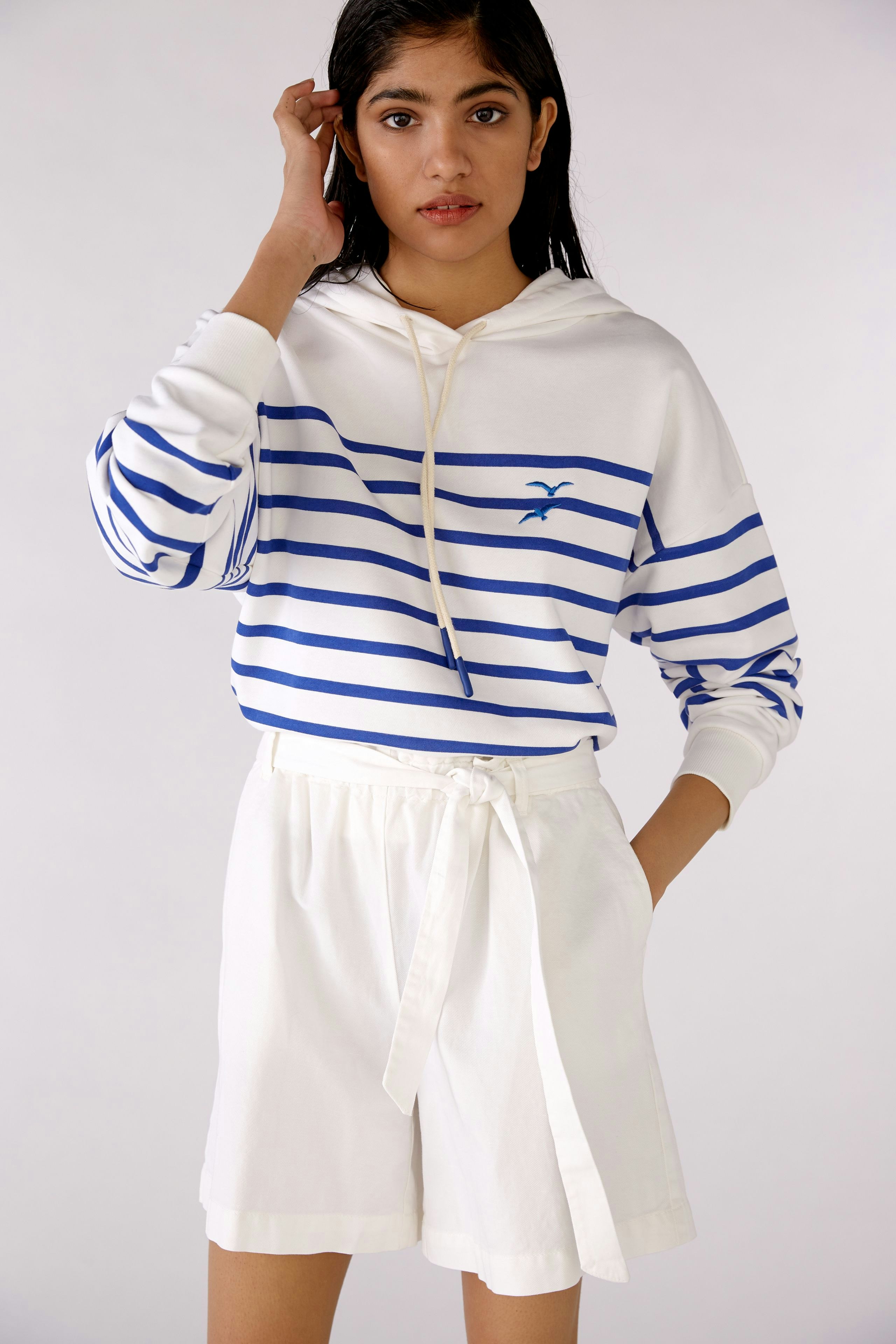Bild 6 von Sweatshirt - white blue in white blue | Oui