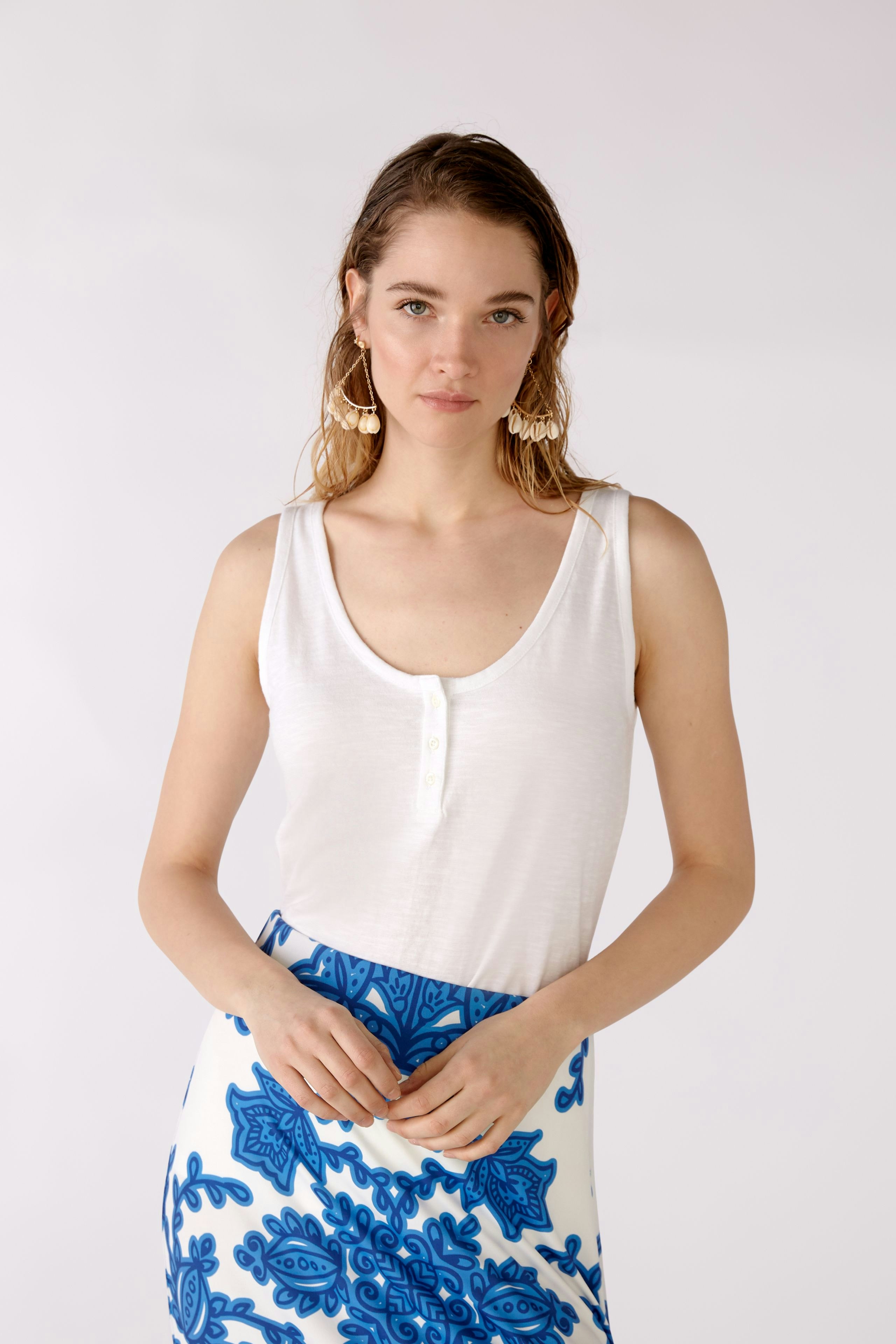 Bild 3 von Top - optic white in optic white | Oui