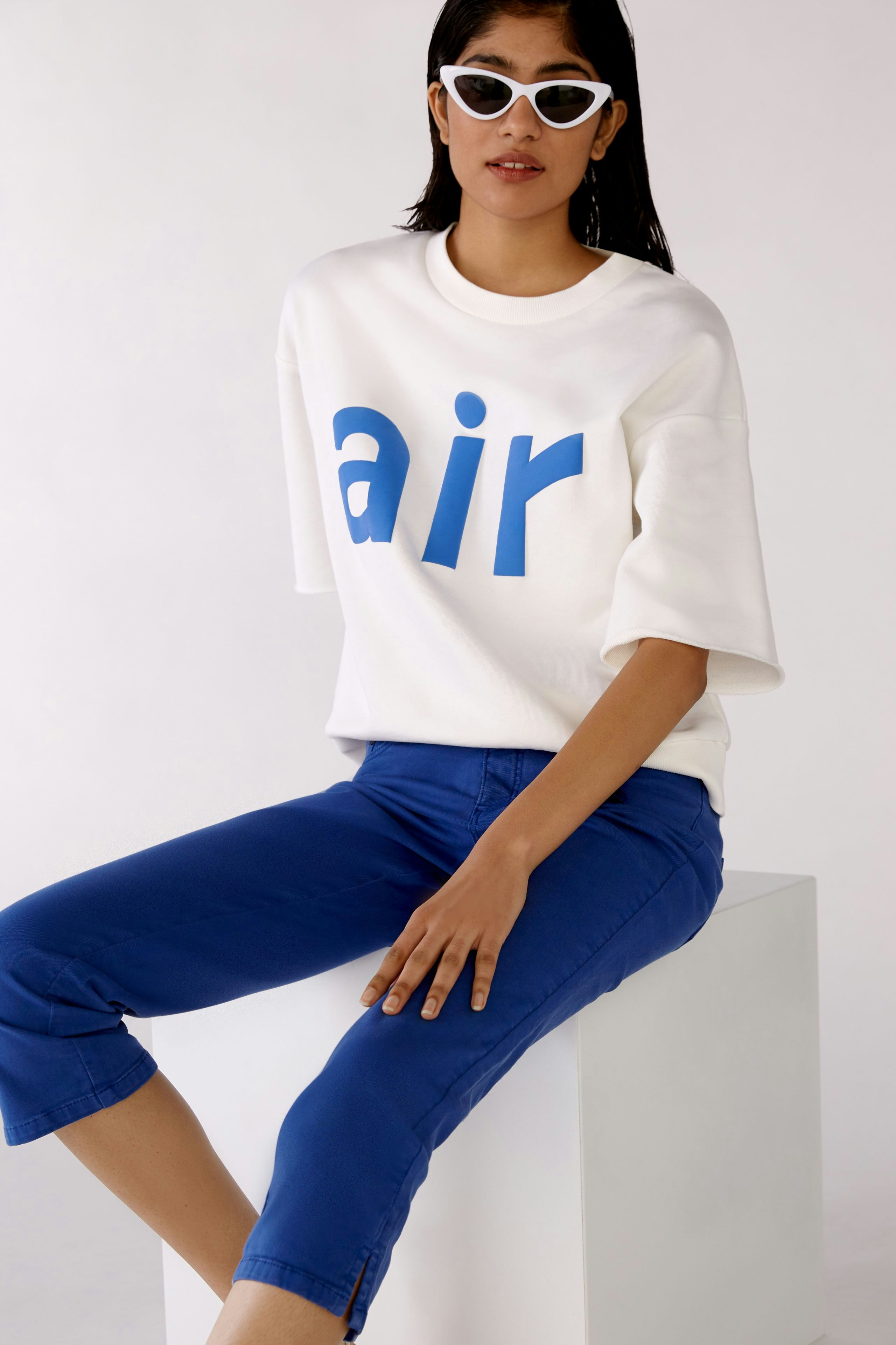 Bild 7 von Sweatshirt - optic white in optic white | Oui